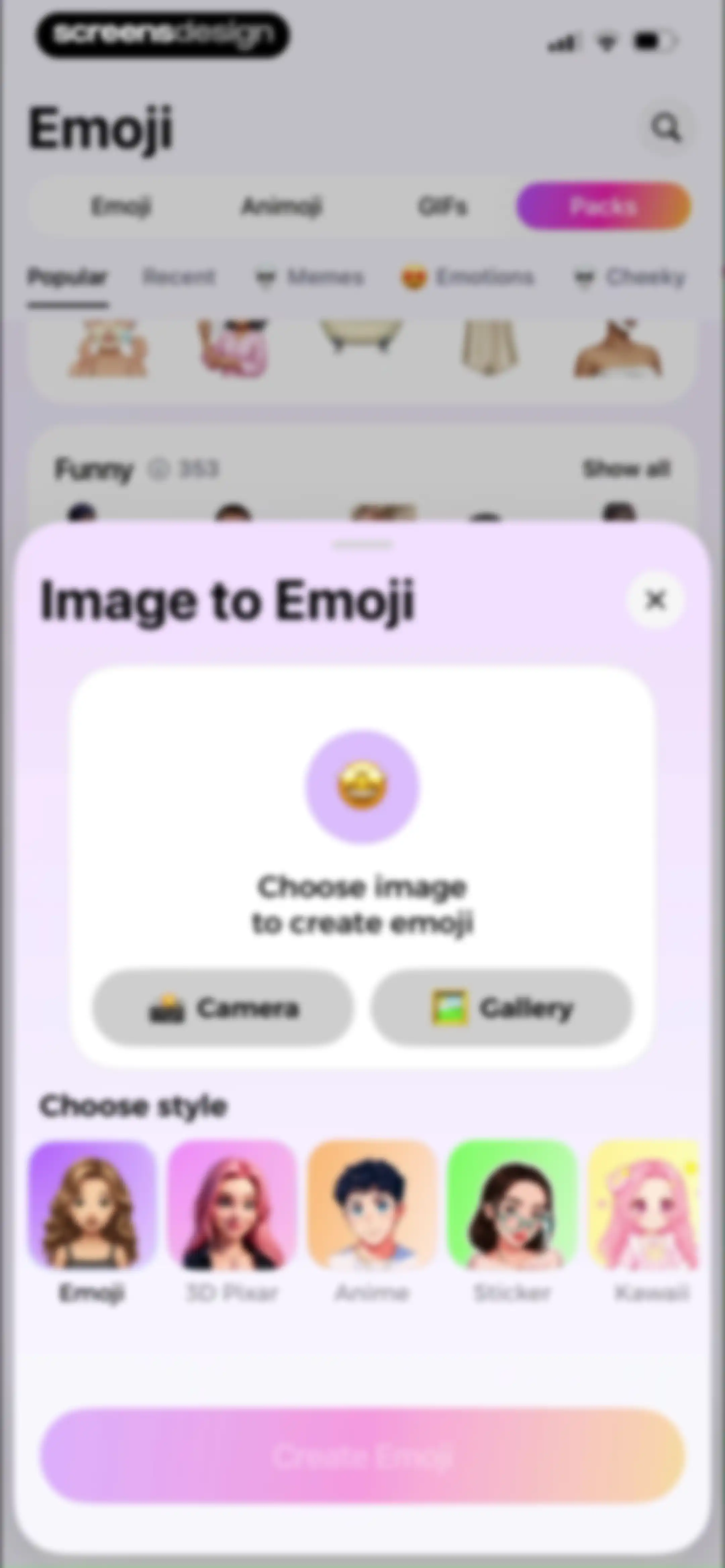 Gmoji: AI Emoji Maker screen 58