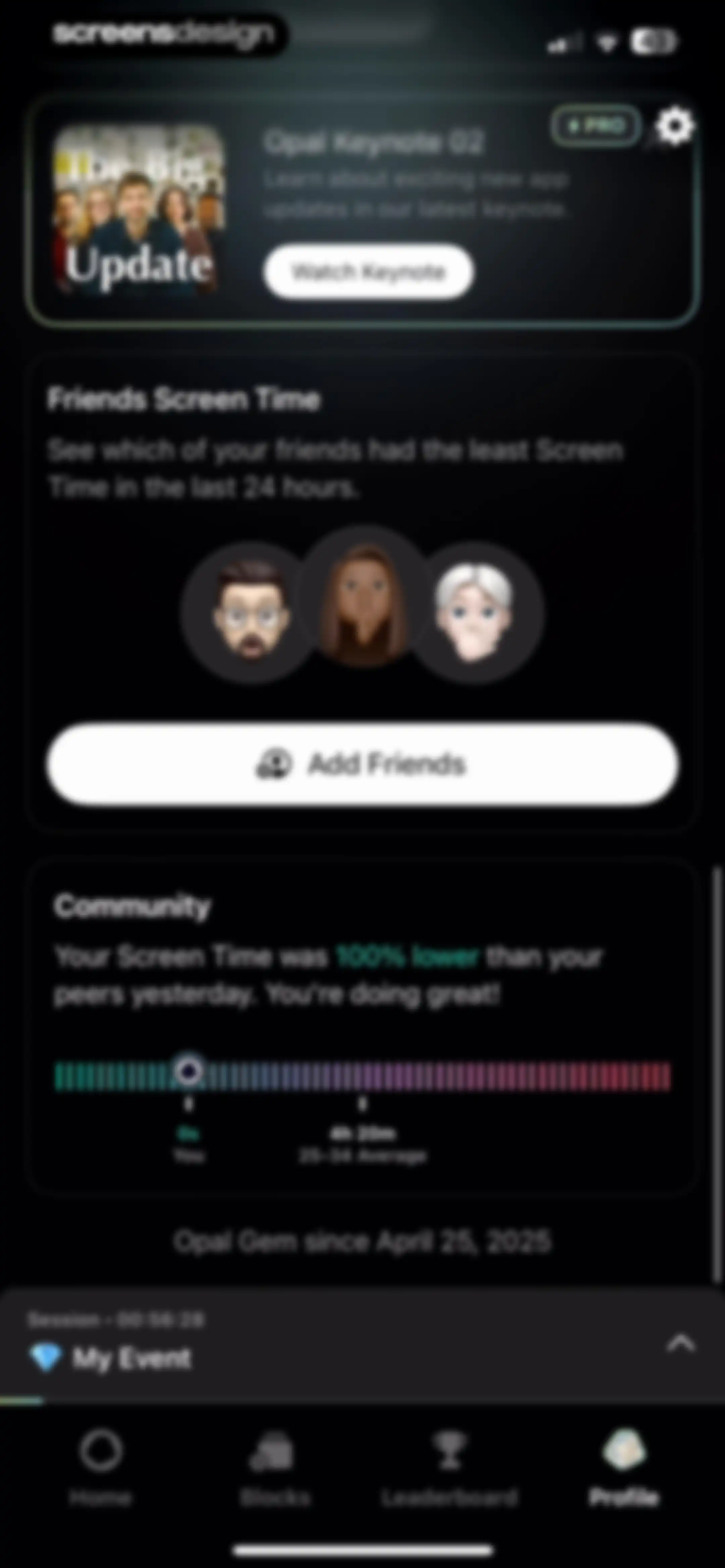 Opal: Screen Time Control screen 144