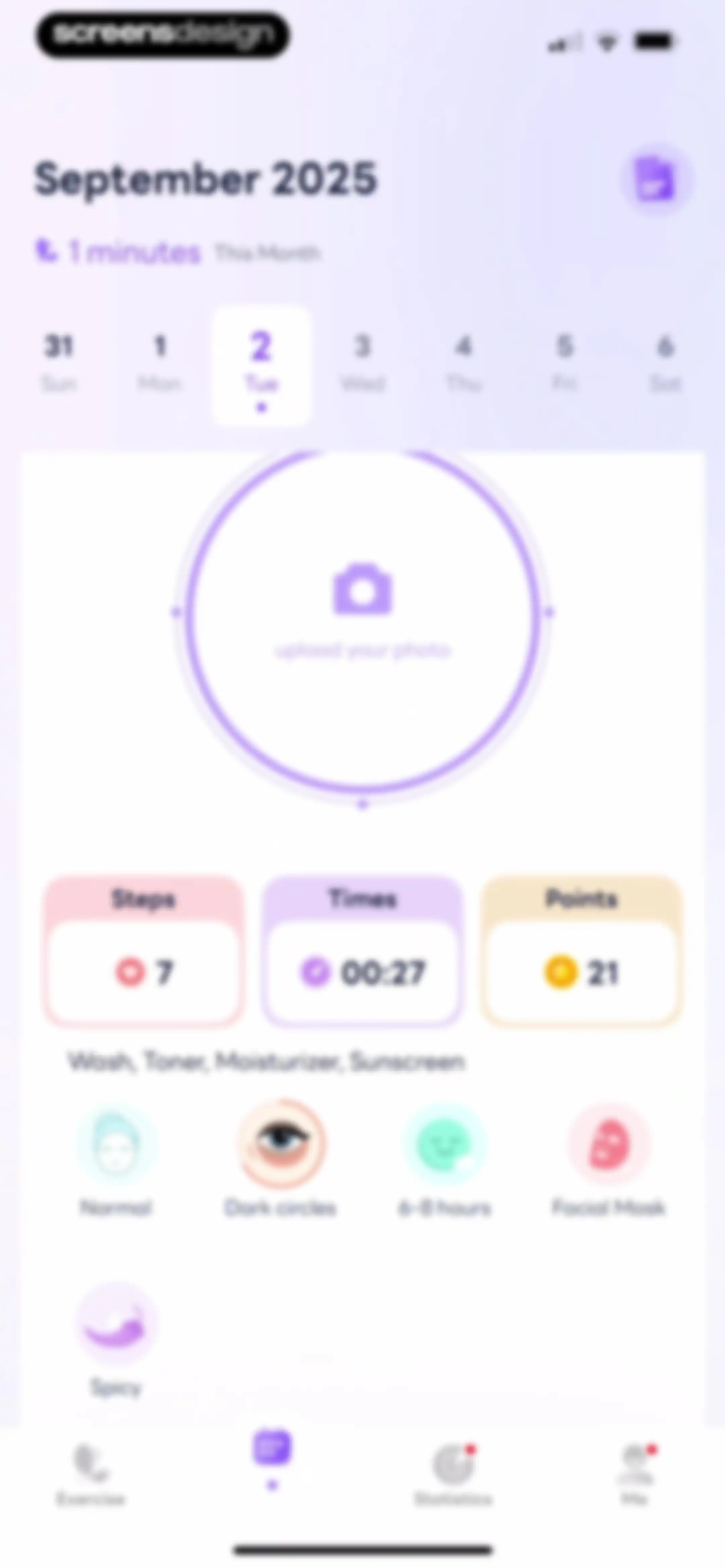 FaceYogi - Face Yoga, Massage screen 101