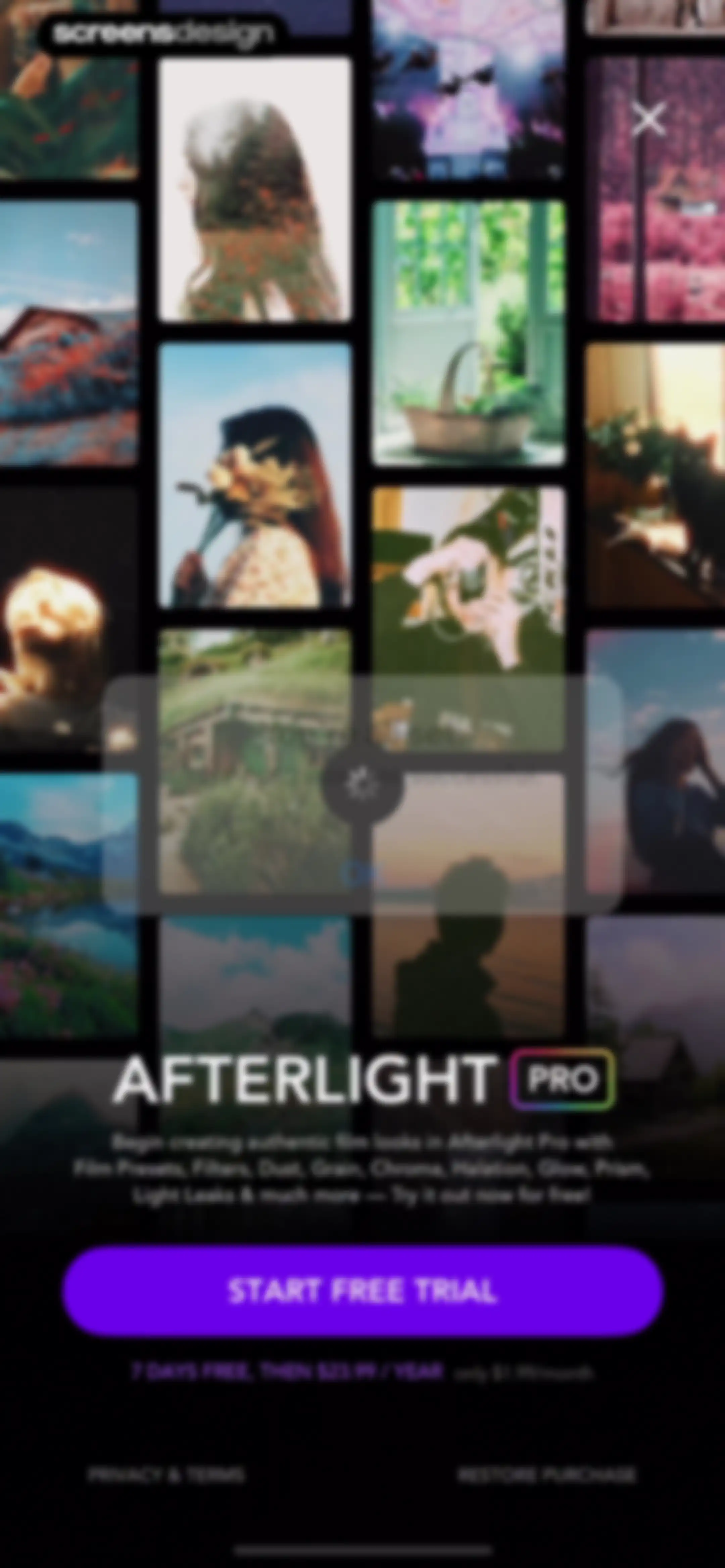 Afterlight: Film Photo Editor screen 11