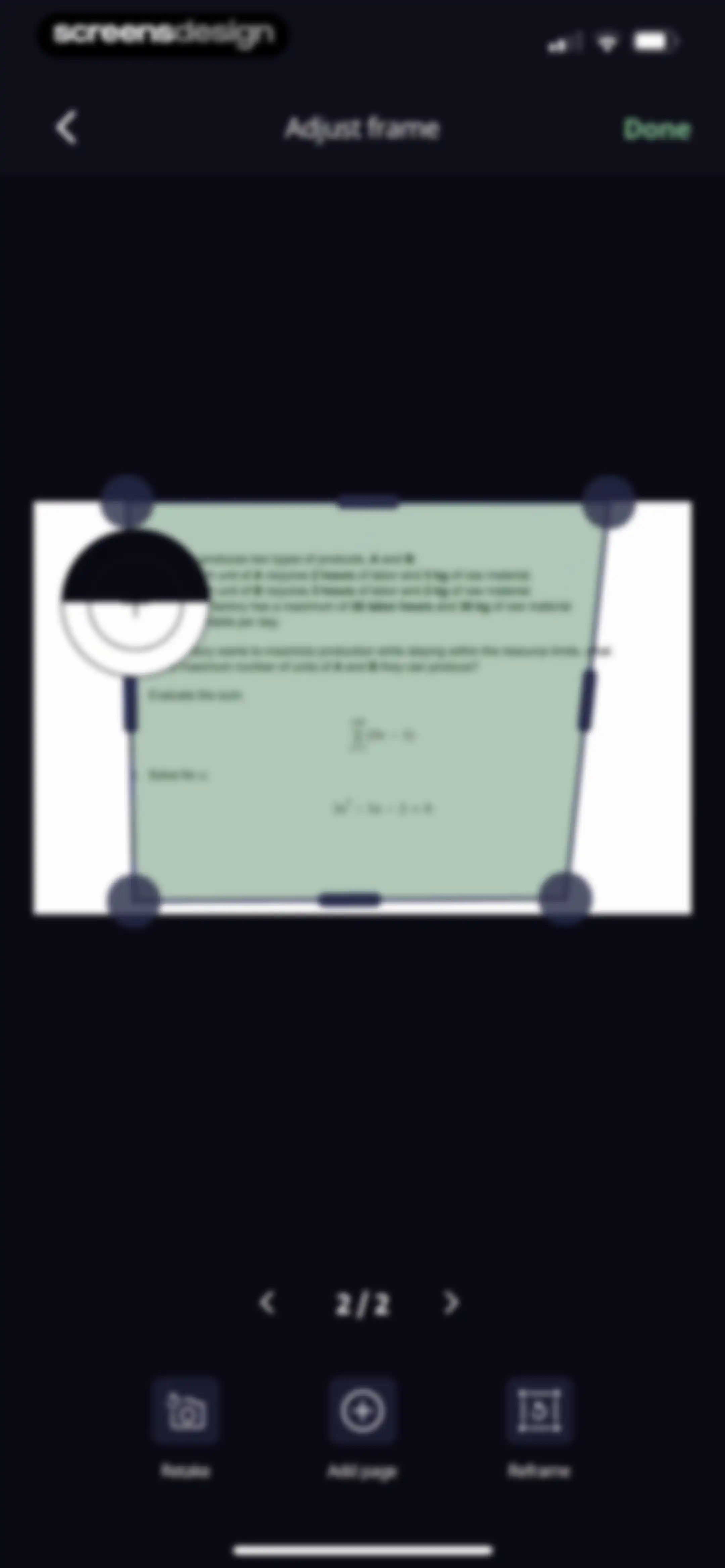 Scan to PDF－Document Scanner screen 17