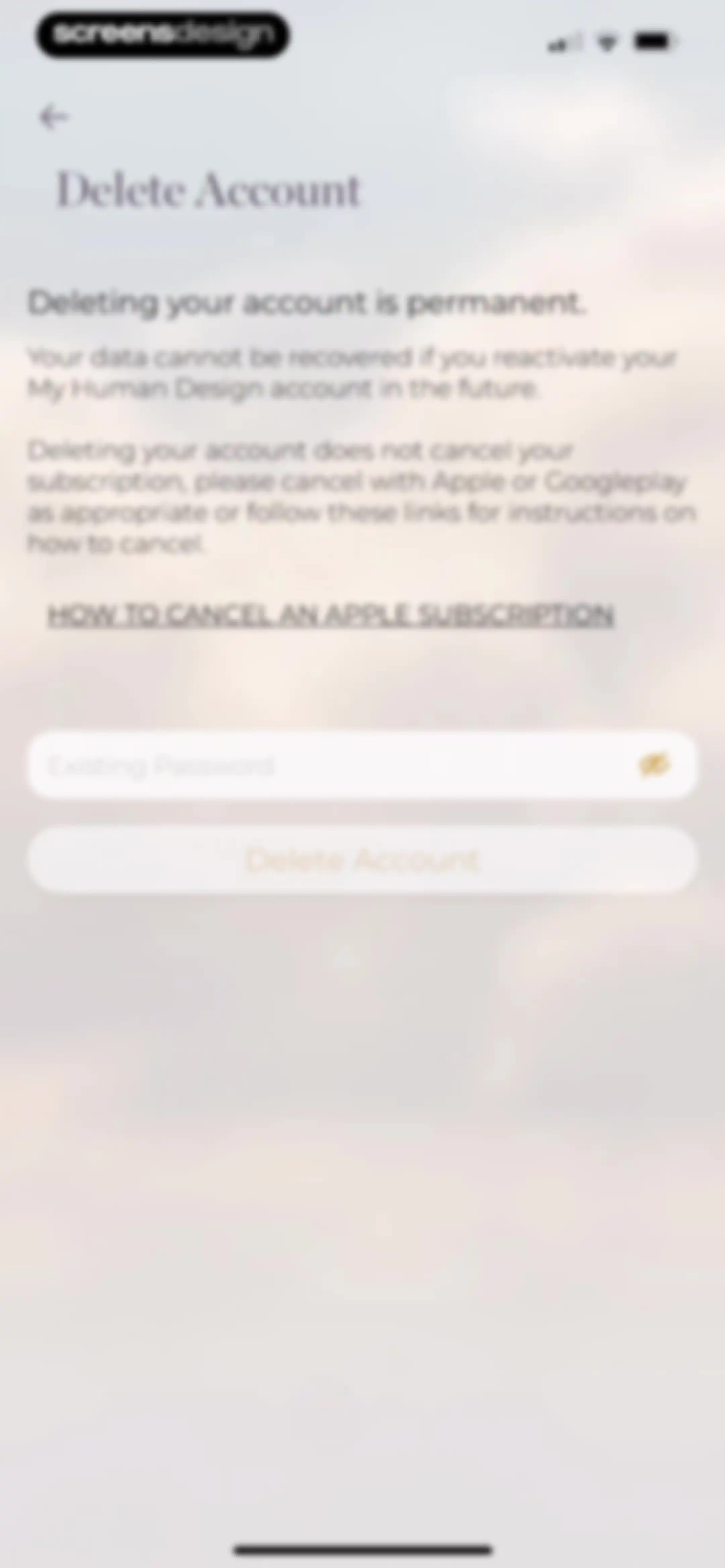 Align: The Human Design App screen 50