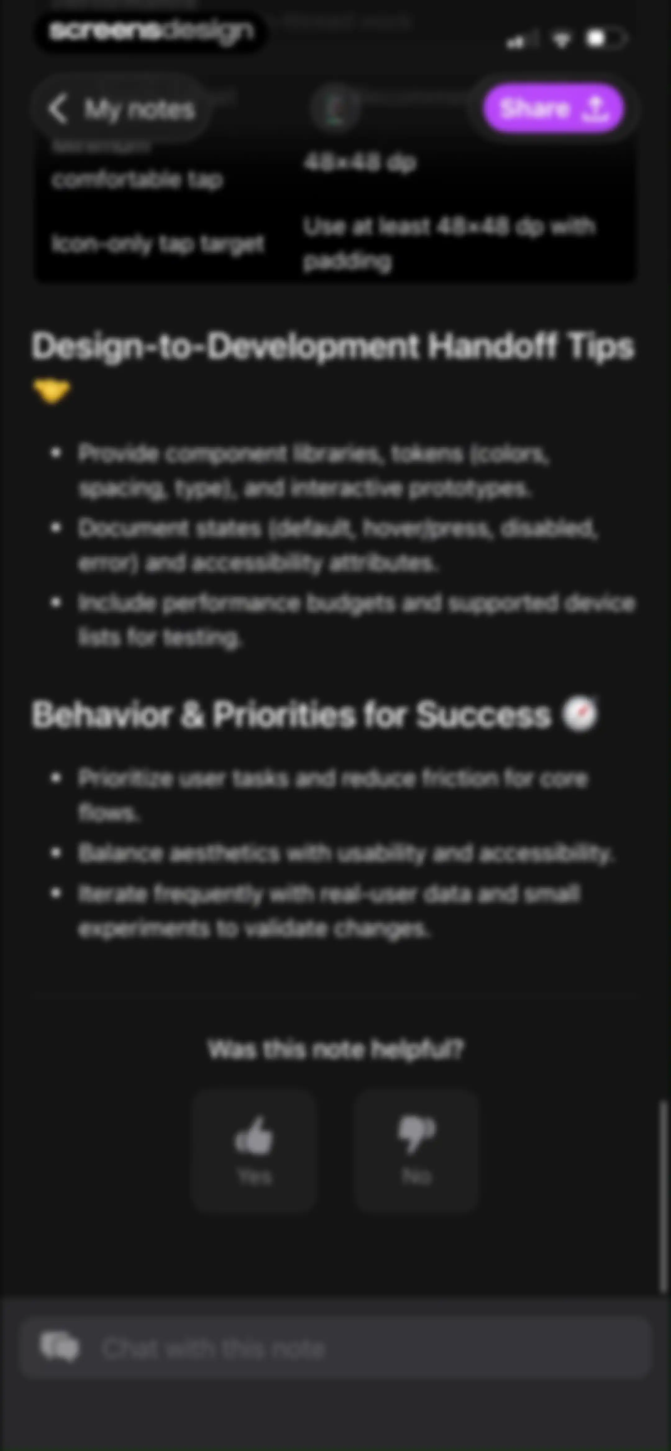Kiwi AI - Notetaker screen 18