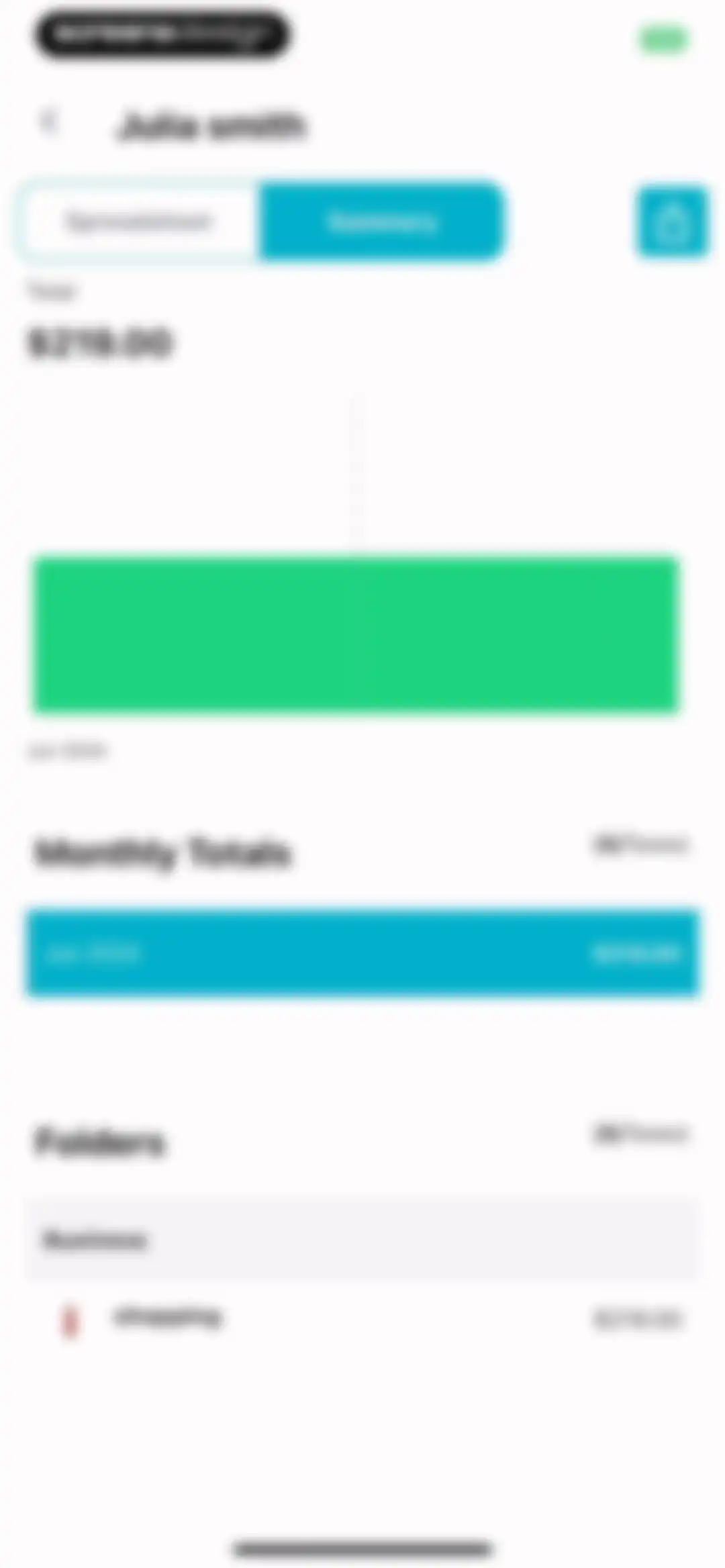 SimplyWise: Receipts, Expenses screen 78