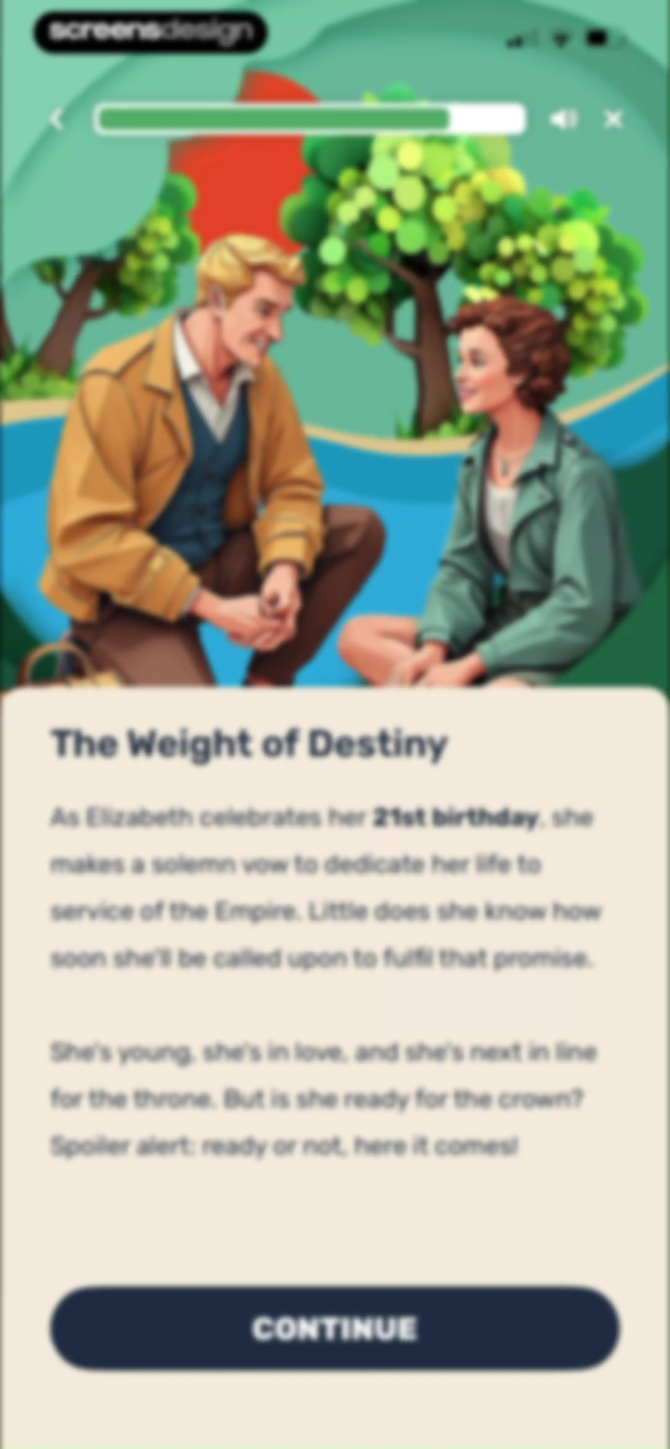 Paladin: Learn History screen 53