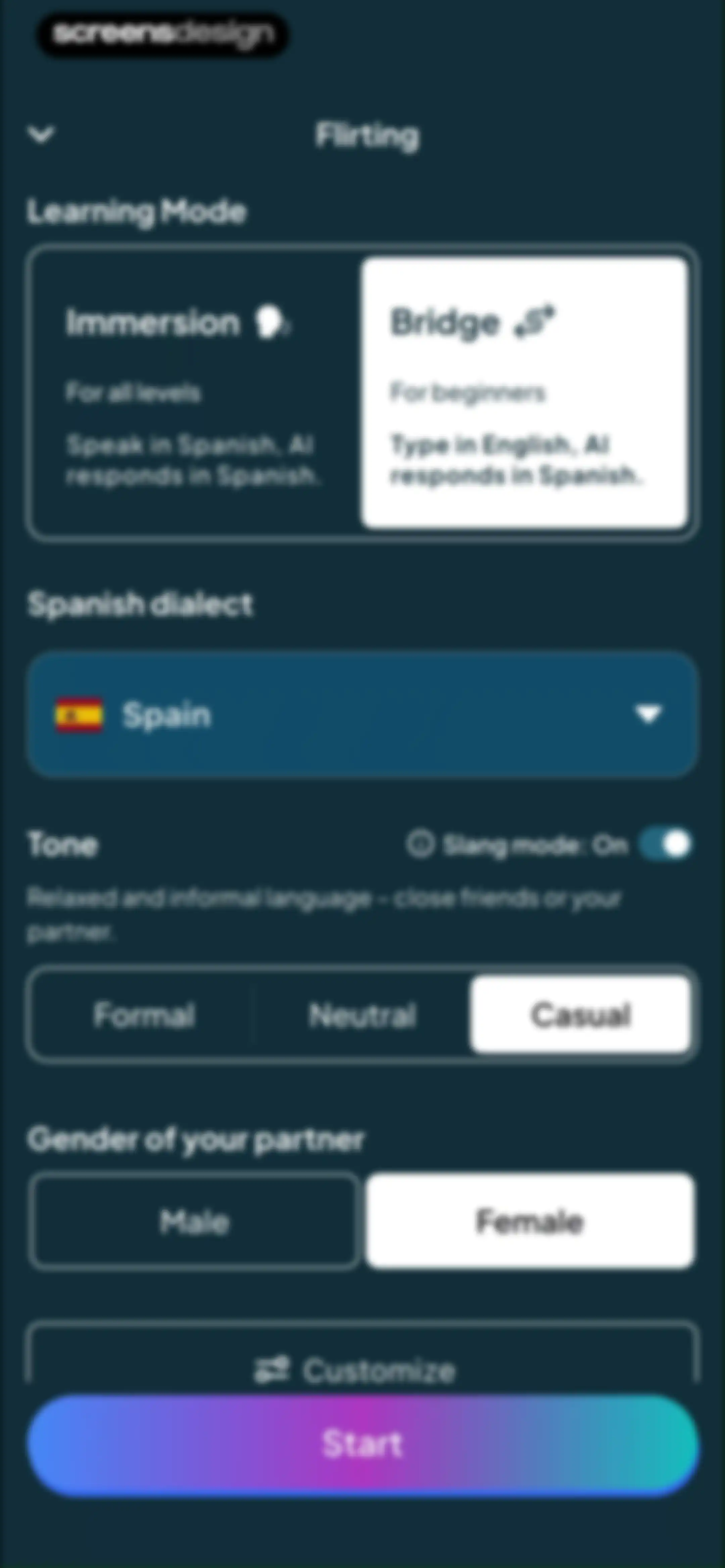 Jumpspeak | Language Learning screen 132