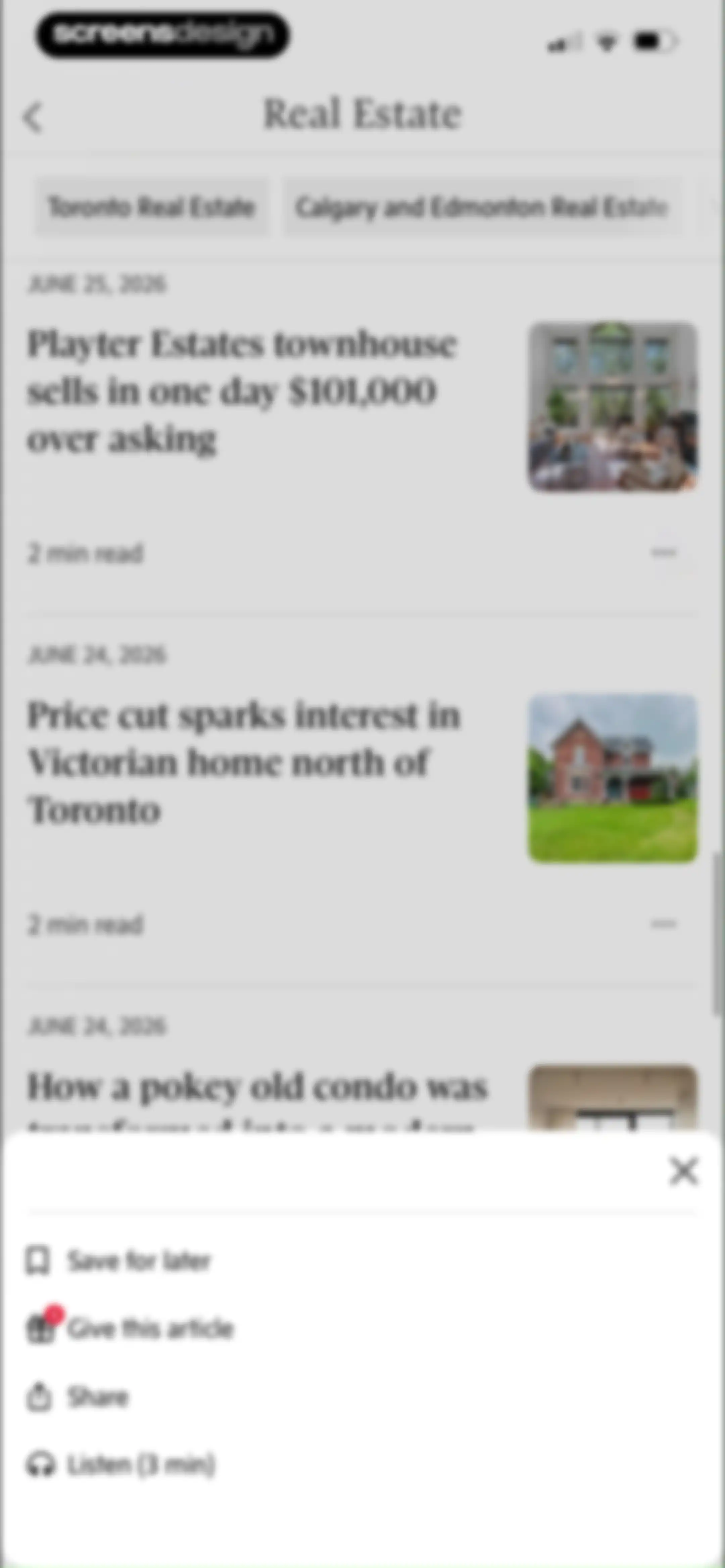 The Globe and Mail screen 66