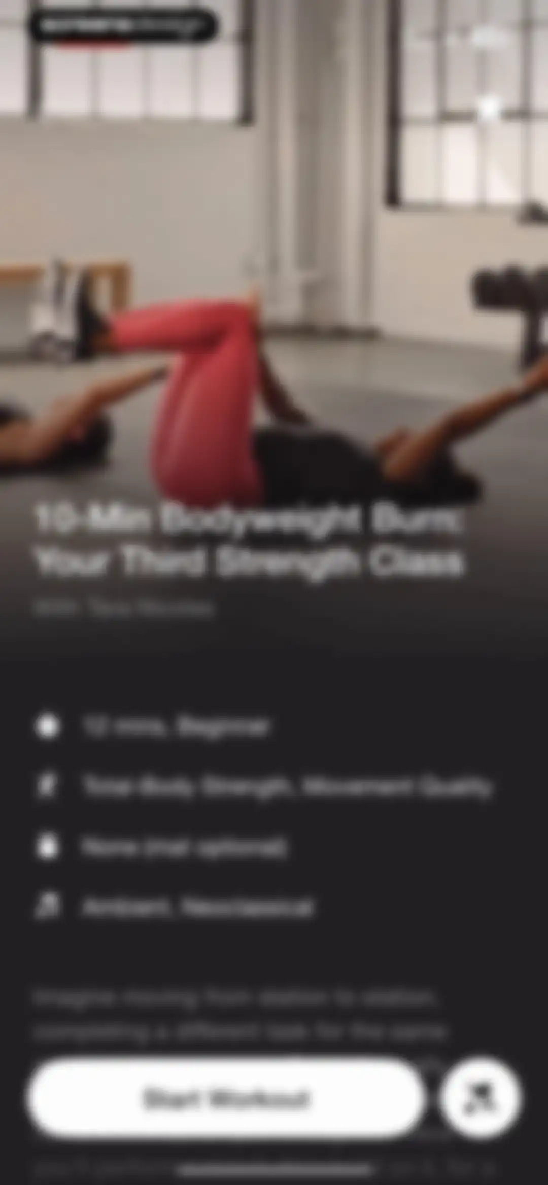 Nike Training Club screen 16