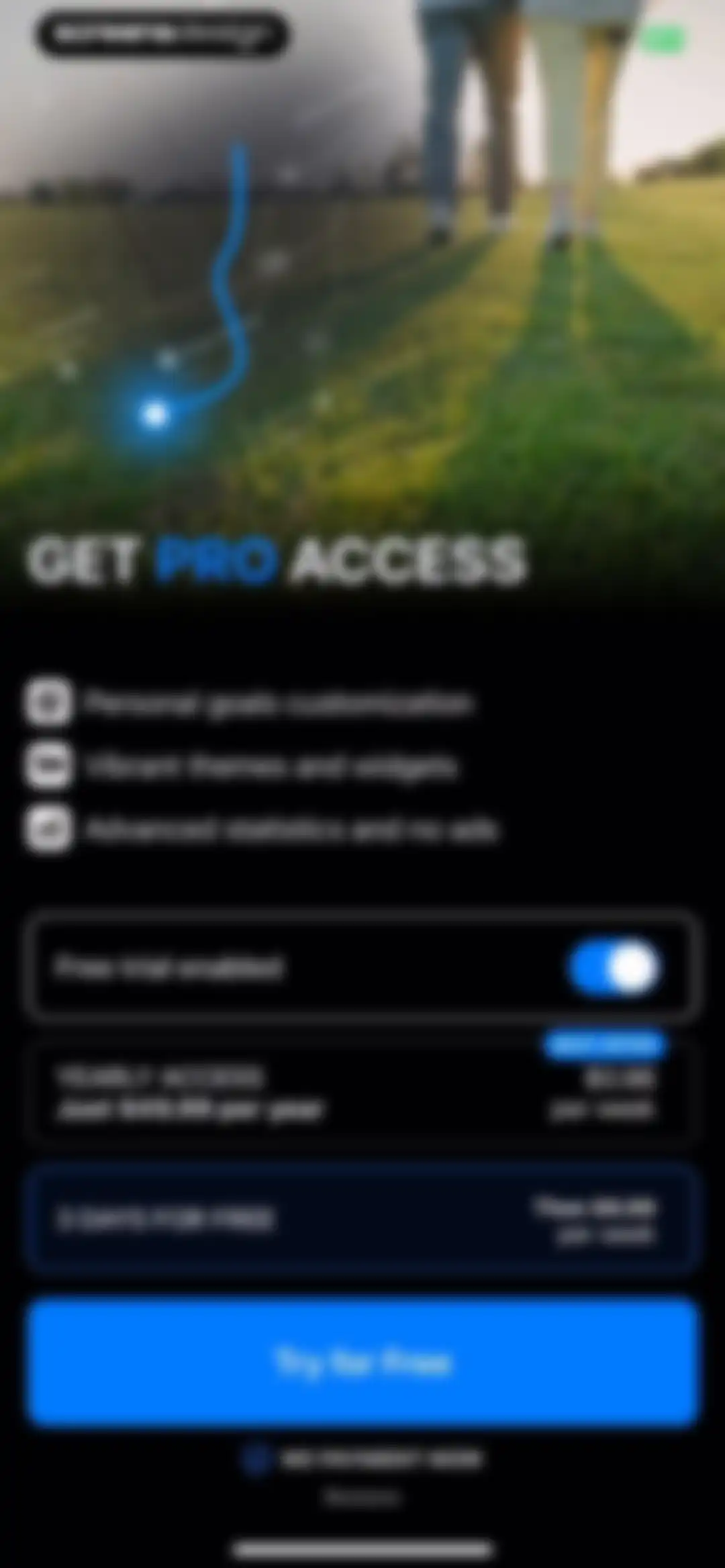 Pedometer - Run & Step Counter screen 5