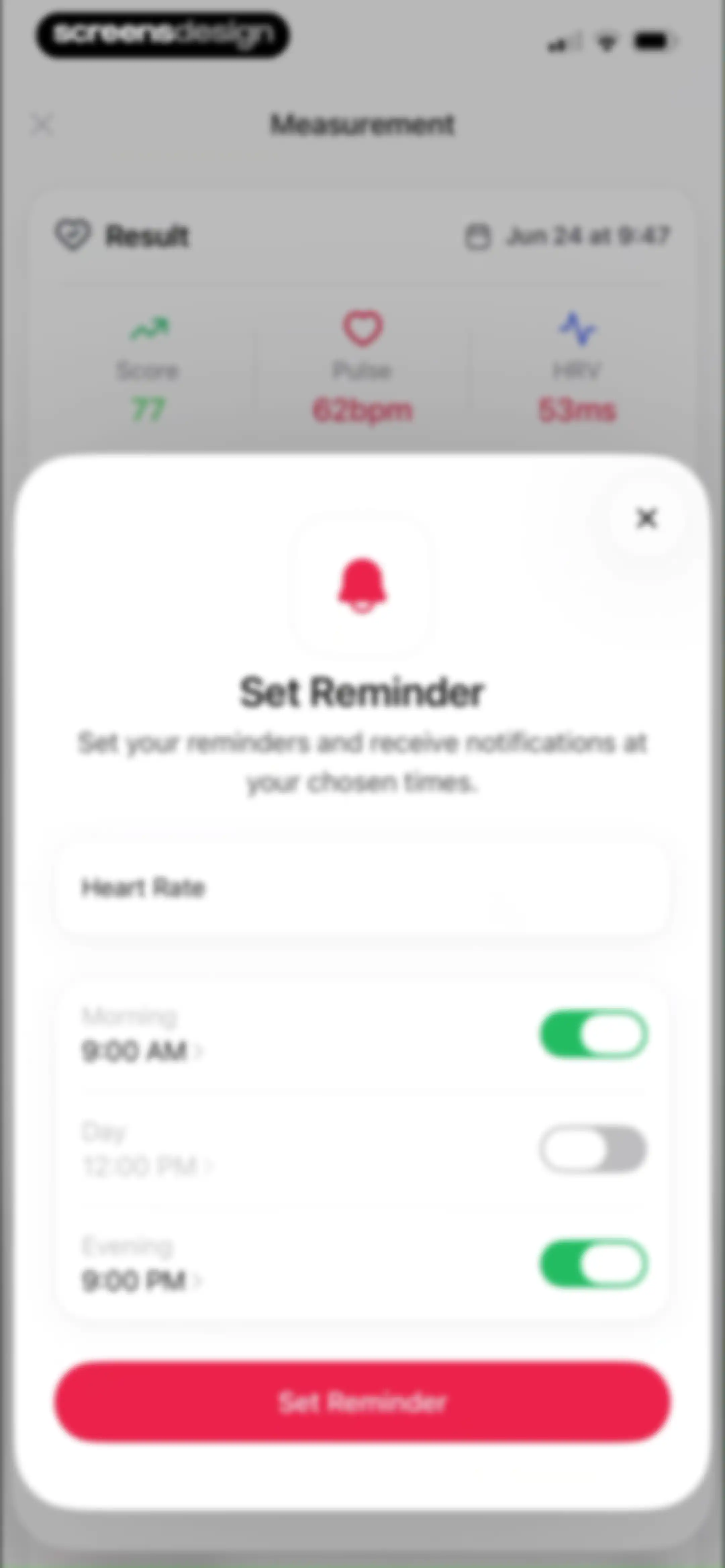Heart Beat: Heart Rate Monitor screen 22