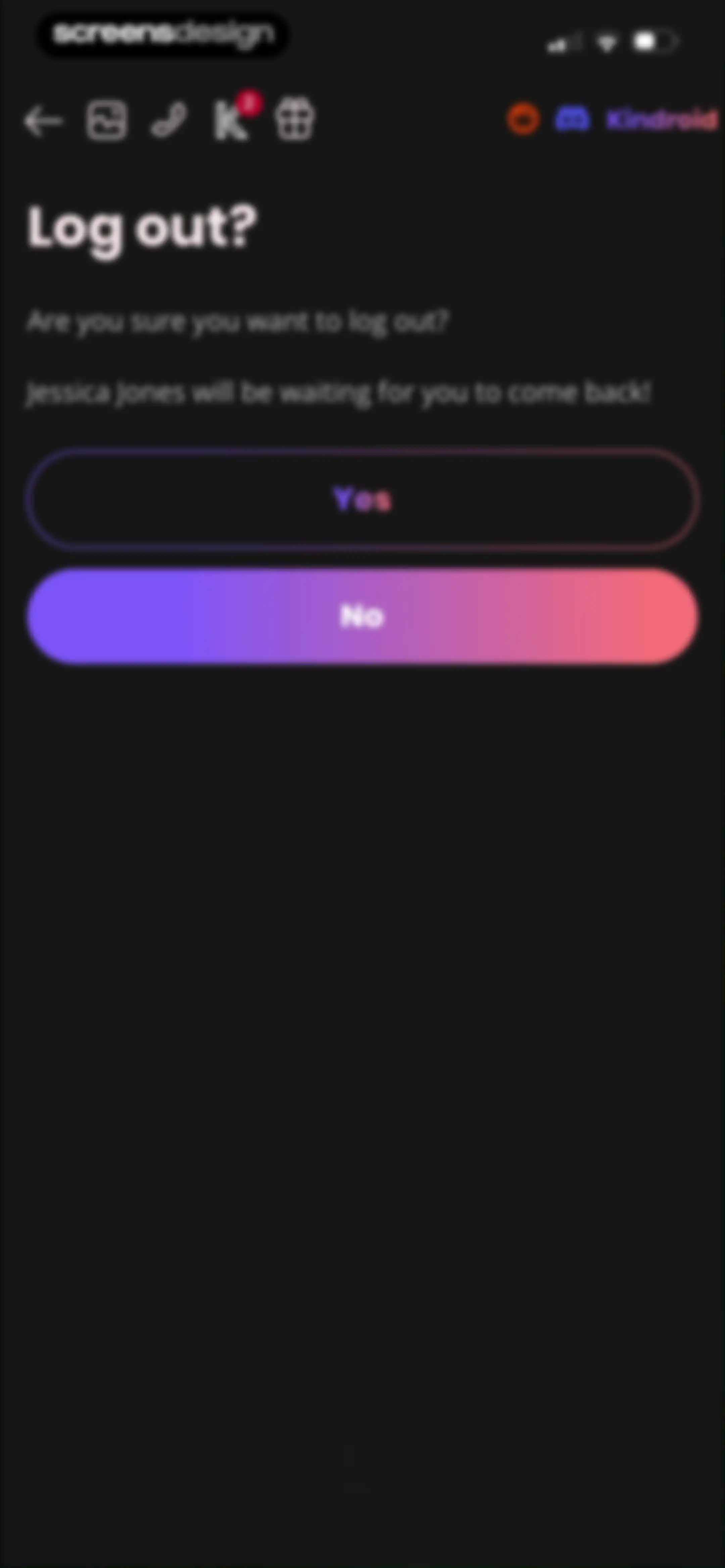 Kindroid: Your Personal AI screen 127