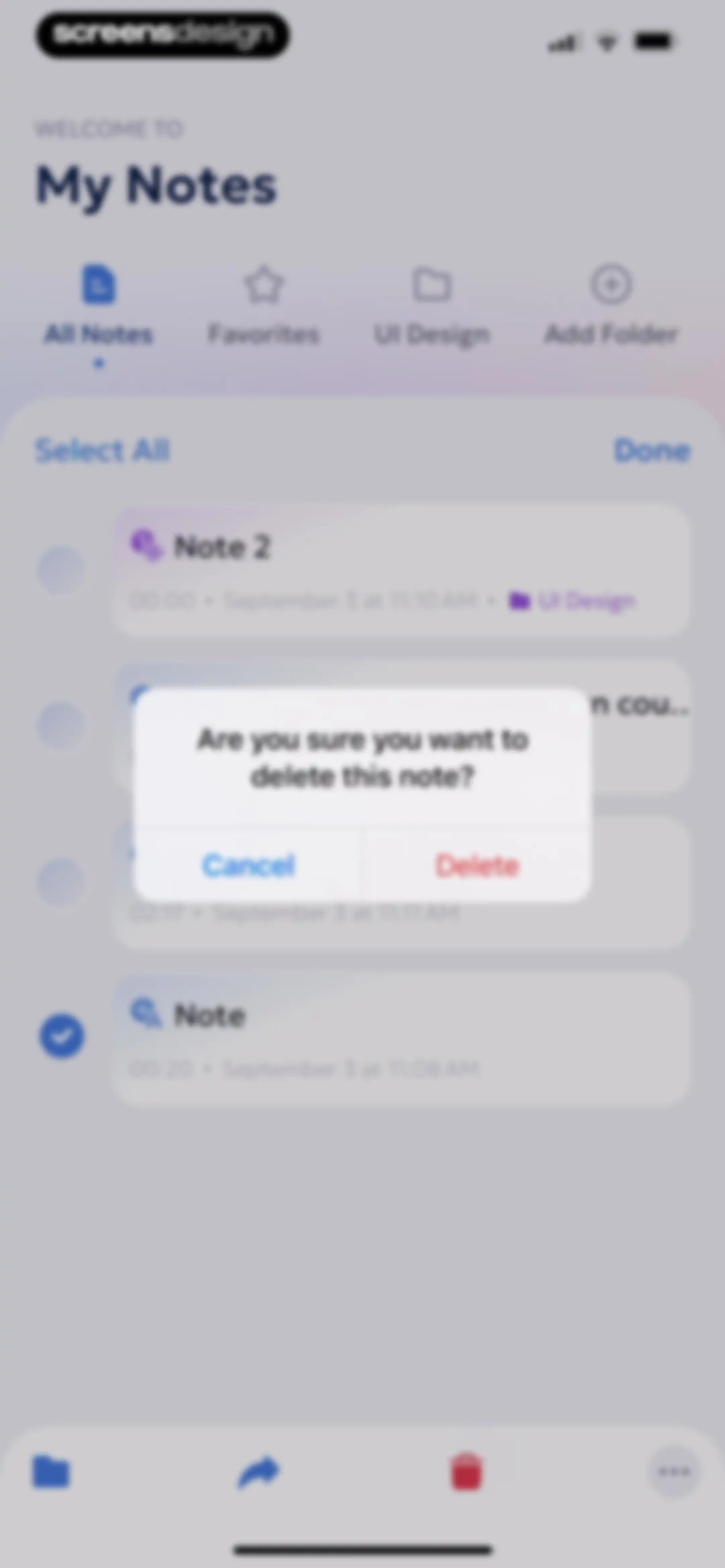 AI Summary - Meeting Notes screen 71