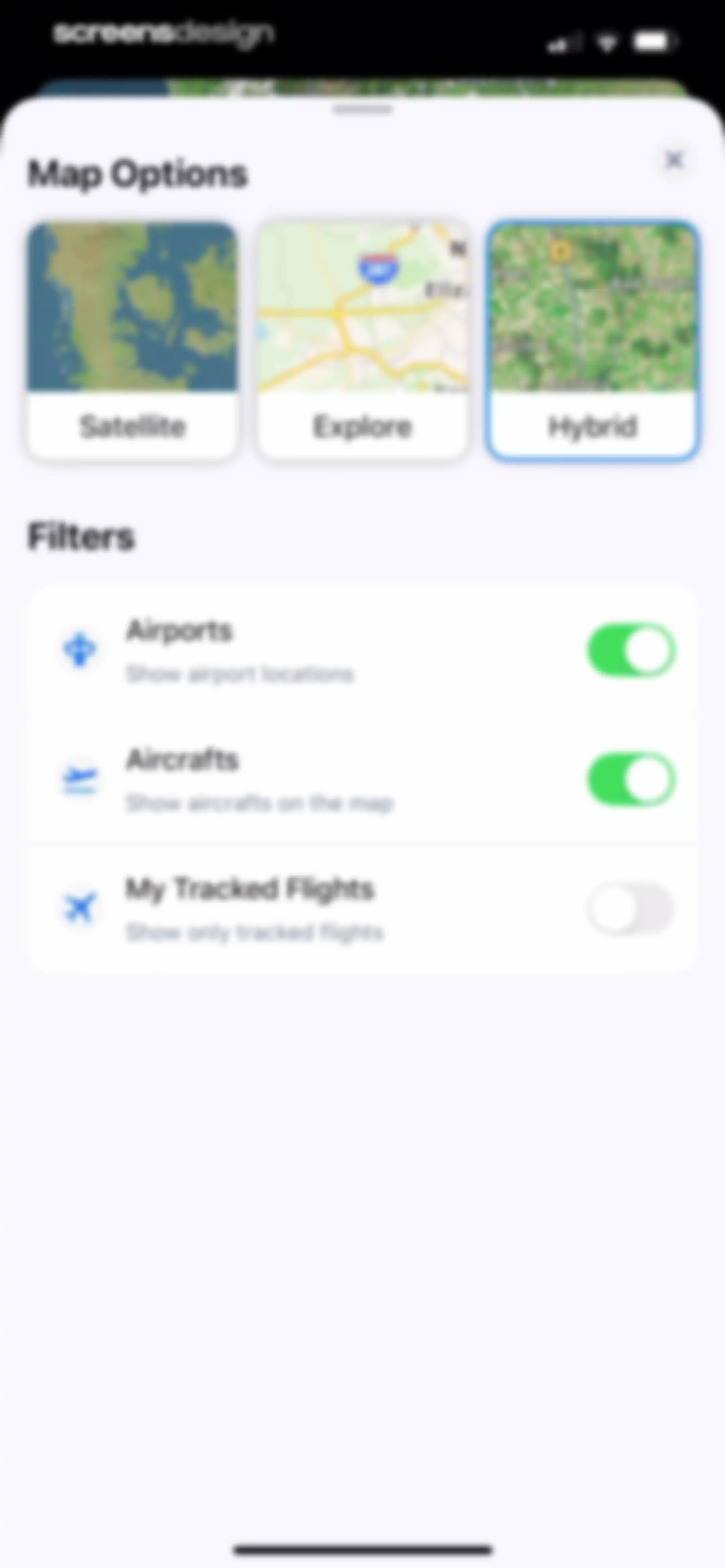 Flight Tracker + screen 16