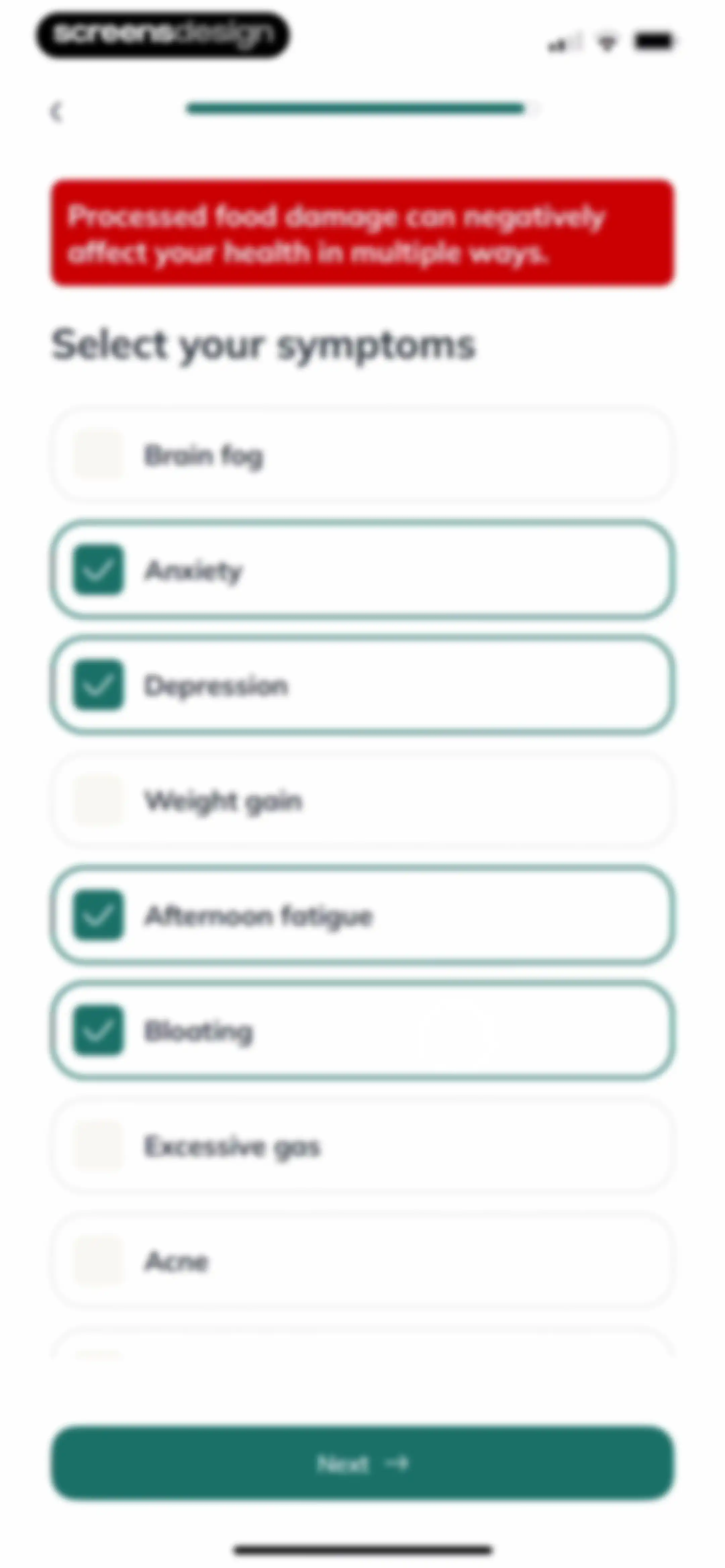 Ivy: Processed Food Scanner screen 17