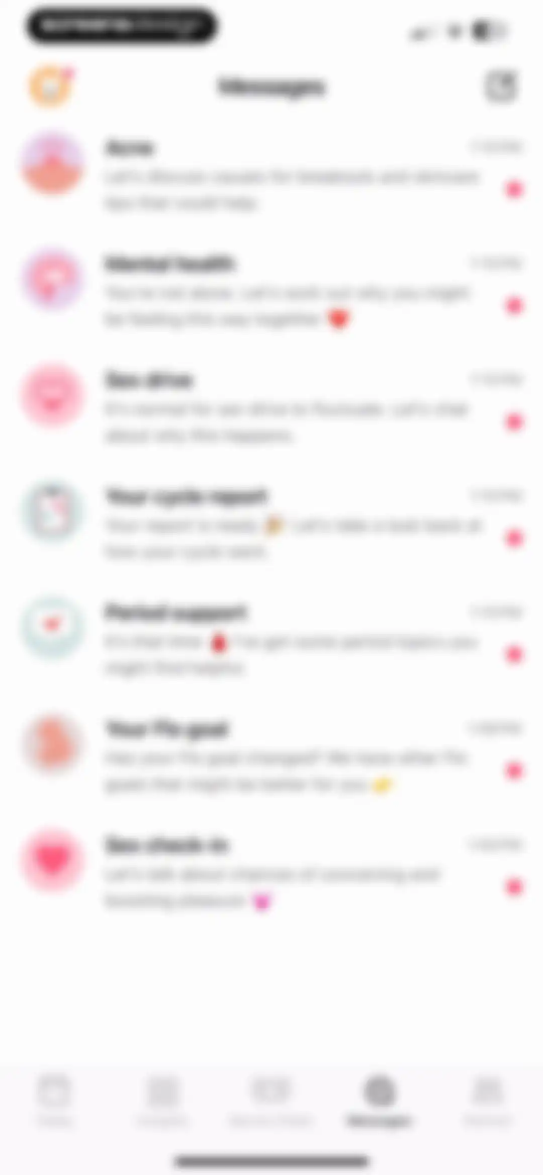 Flo Cycle & Period Tracker screen 150