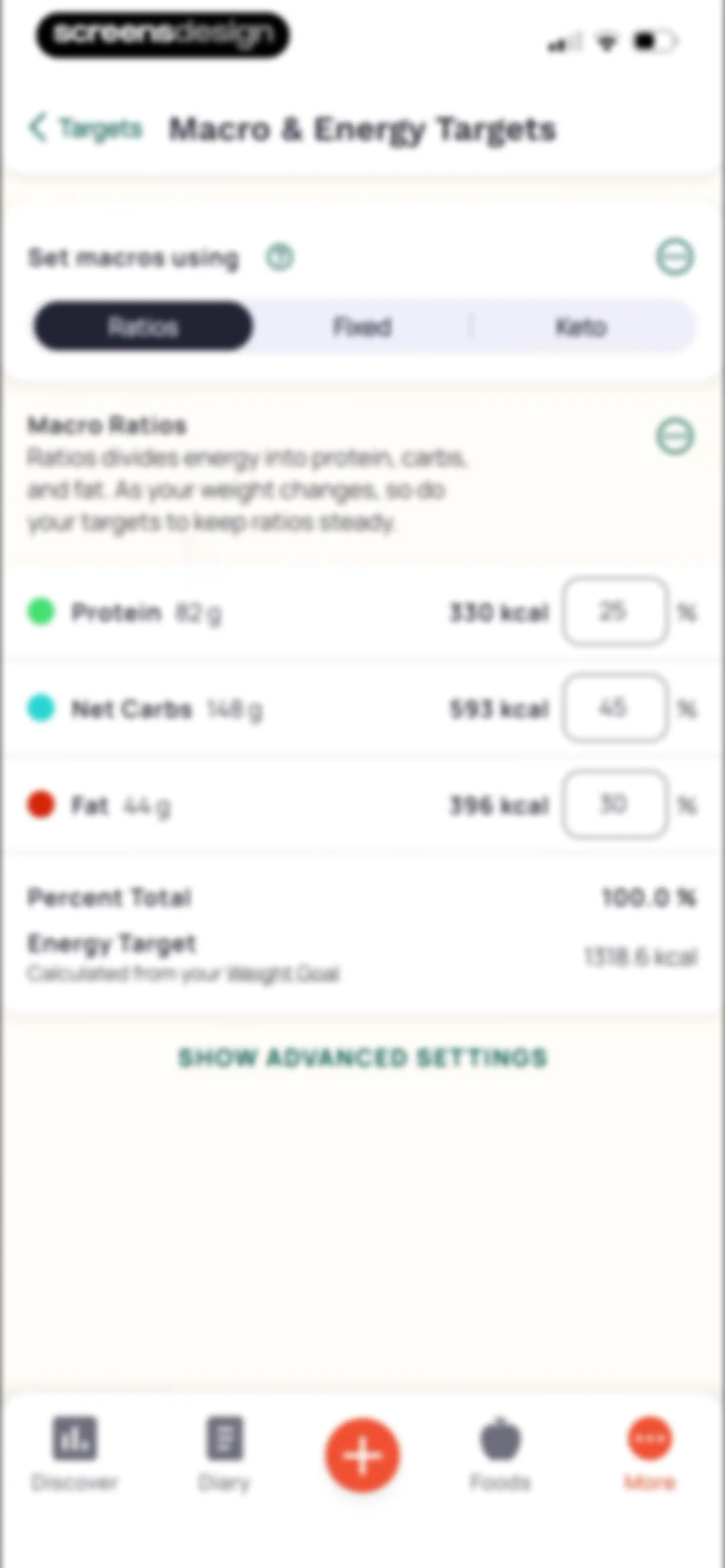 Cronometer: Calorie Counter screen 156