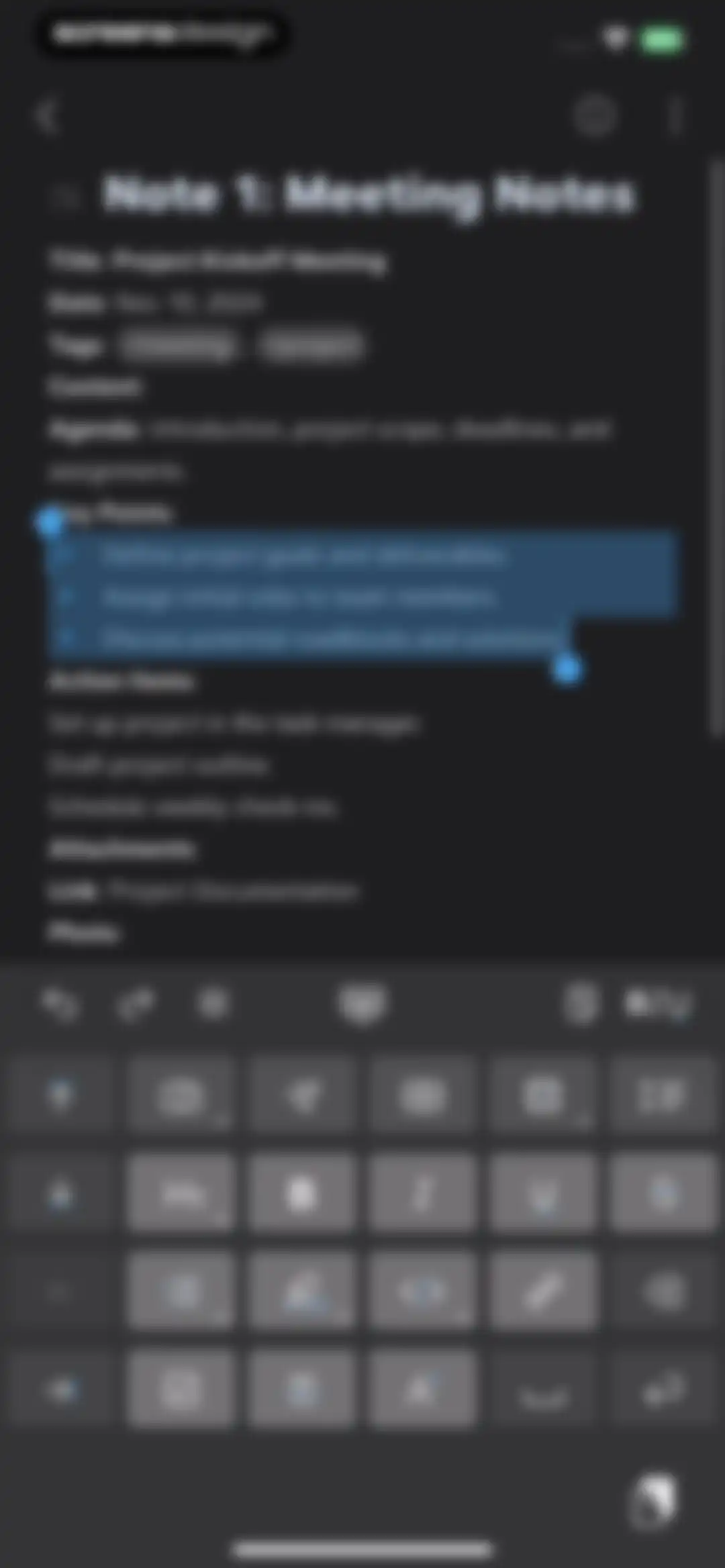 Bear - Markdown Notes screen 13