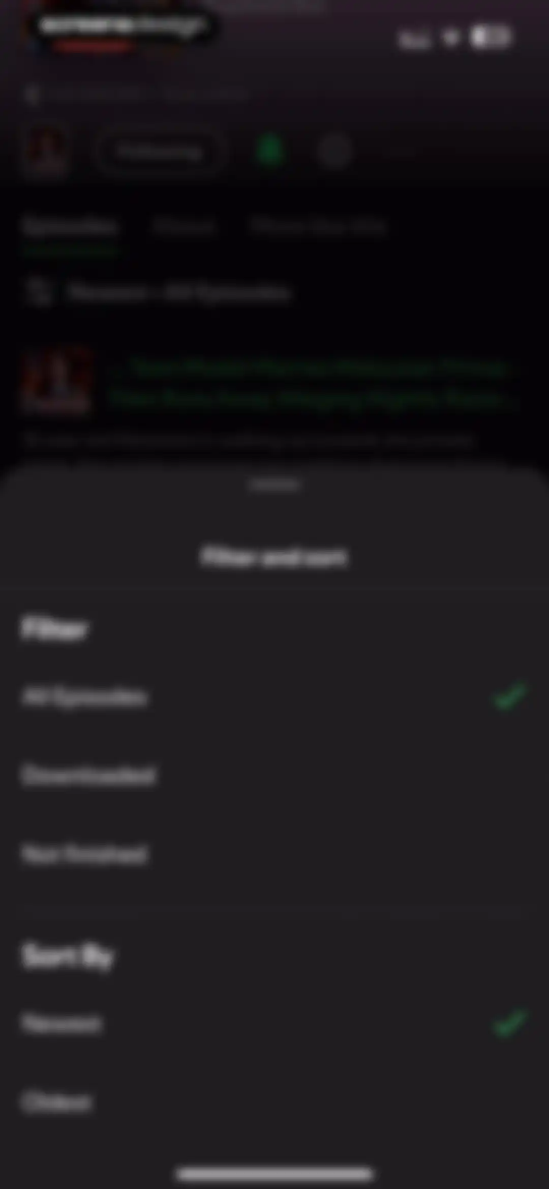 Spotify: Music and Podcasts screen 61
