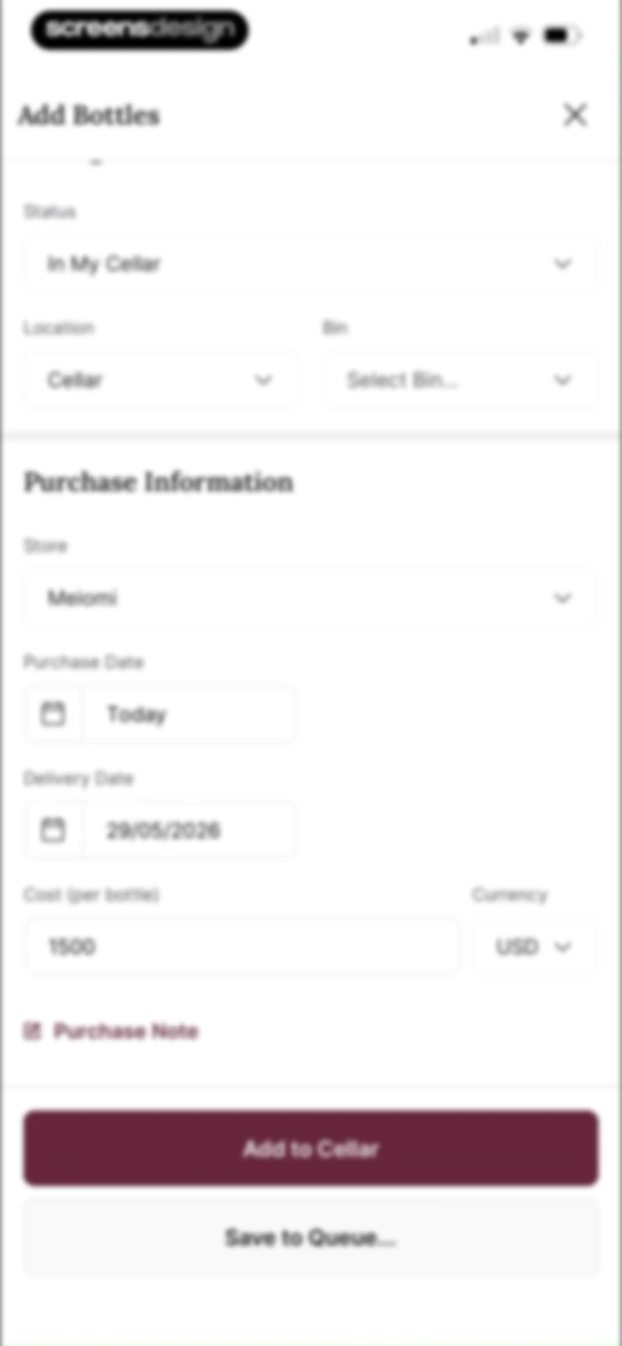 CellarTracker: #1 Wine Tracker screen 32