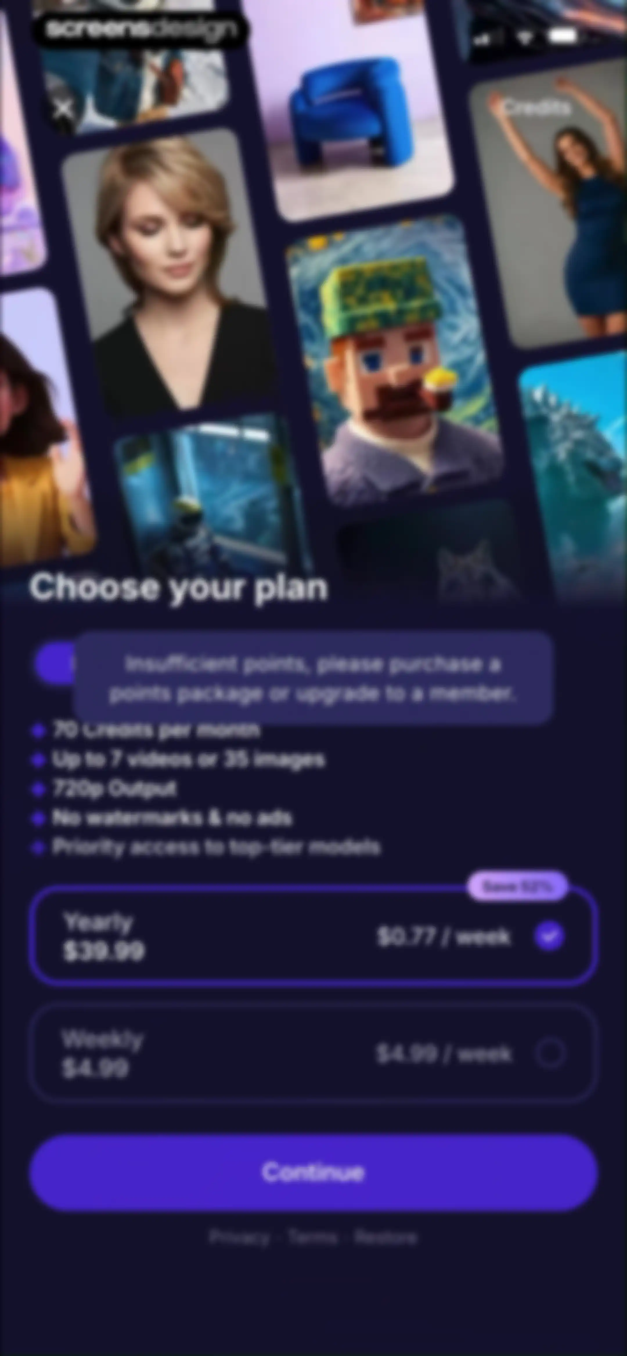 DeeVid - AI Video Generator screen 26
