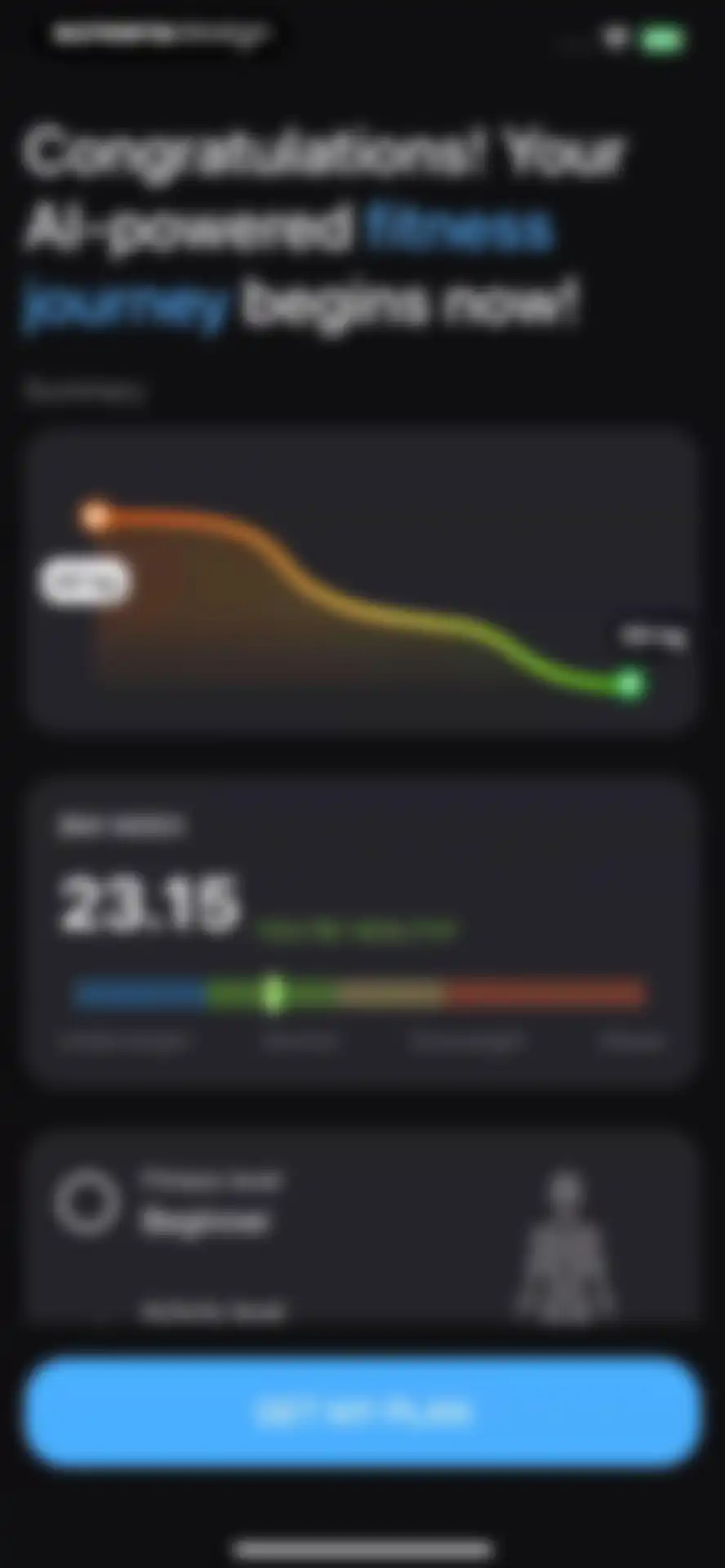 Fitness AI Gym Workout Planner screen 20