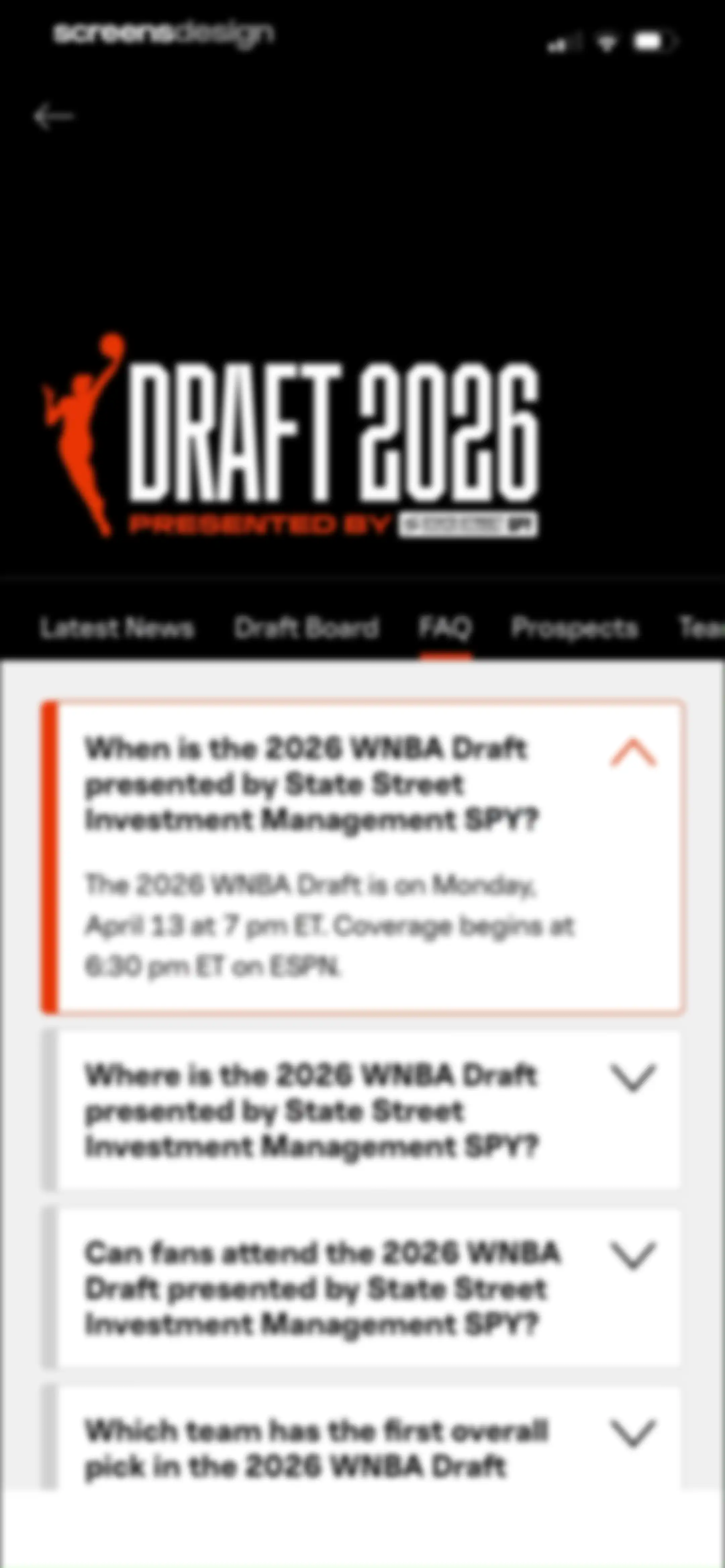 WNBA: Live Games & Scores screen 31