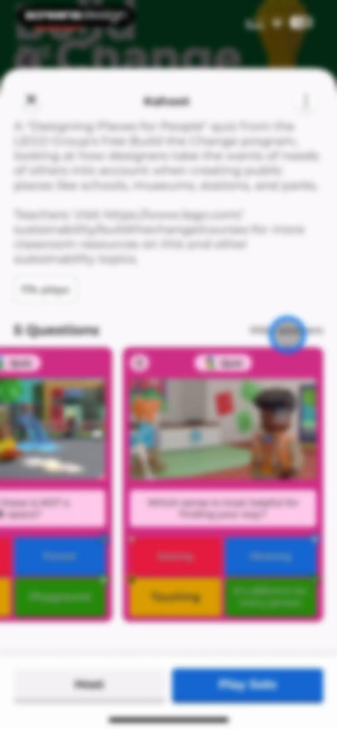 Kahoot! Play & Create Quizzes screen 139