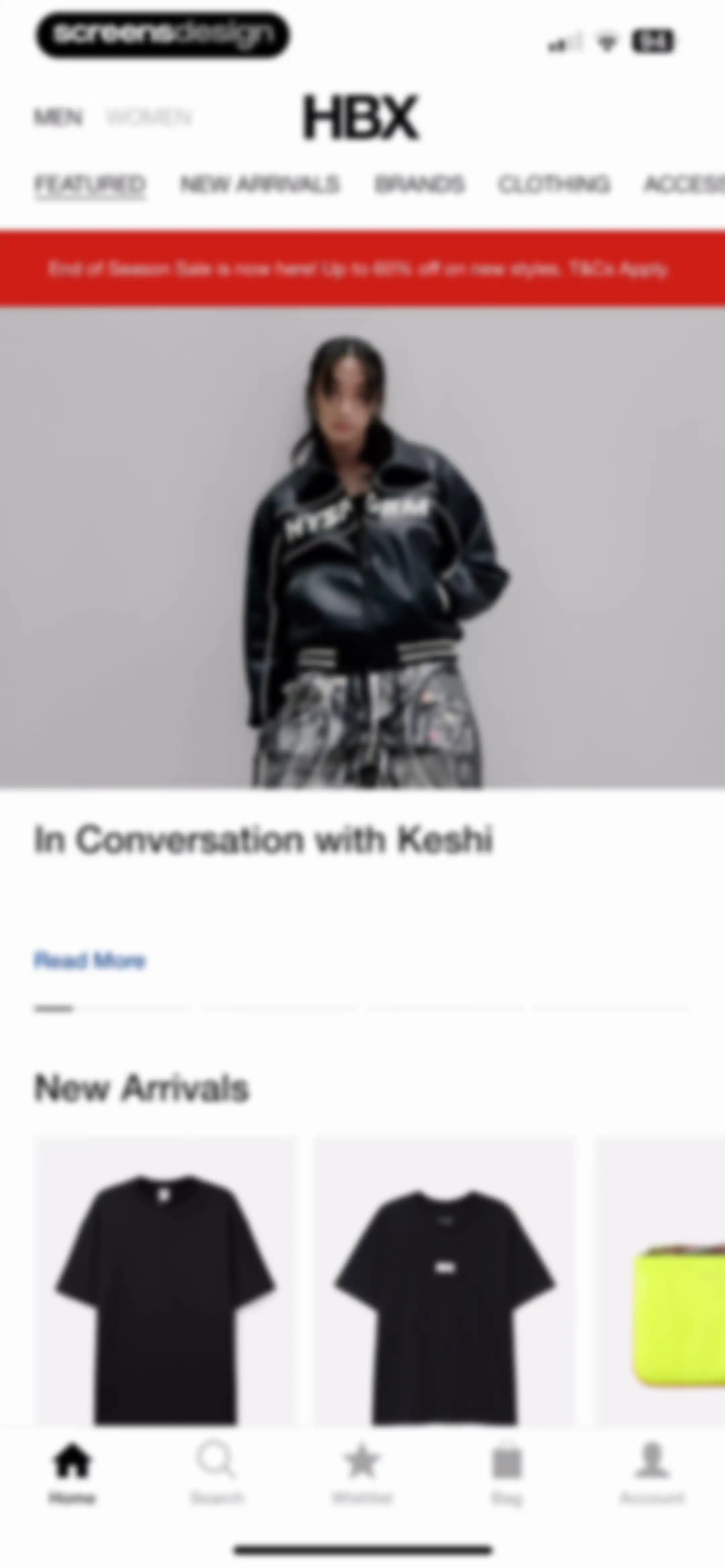 HBX | Globally Curated Fashion screen 16