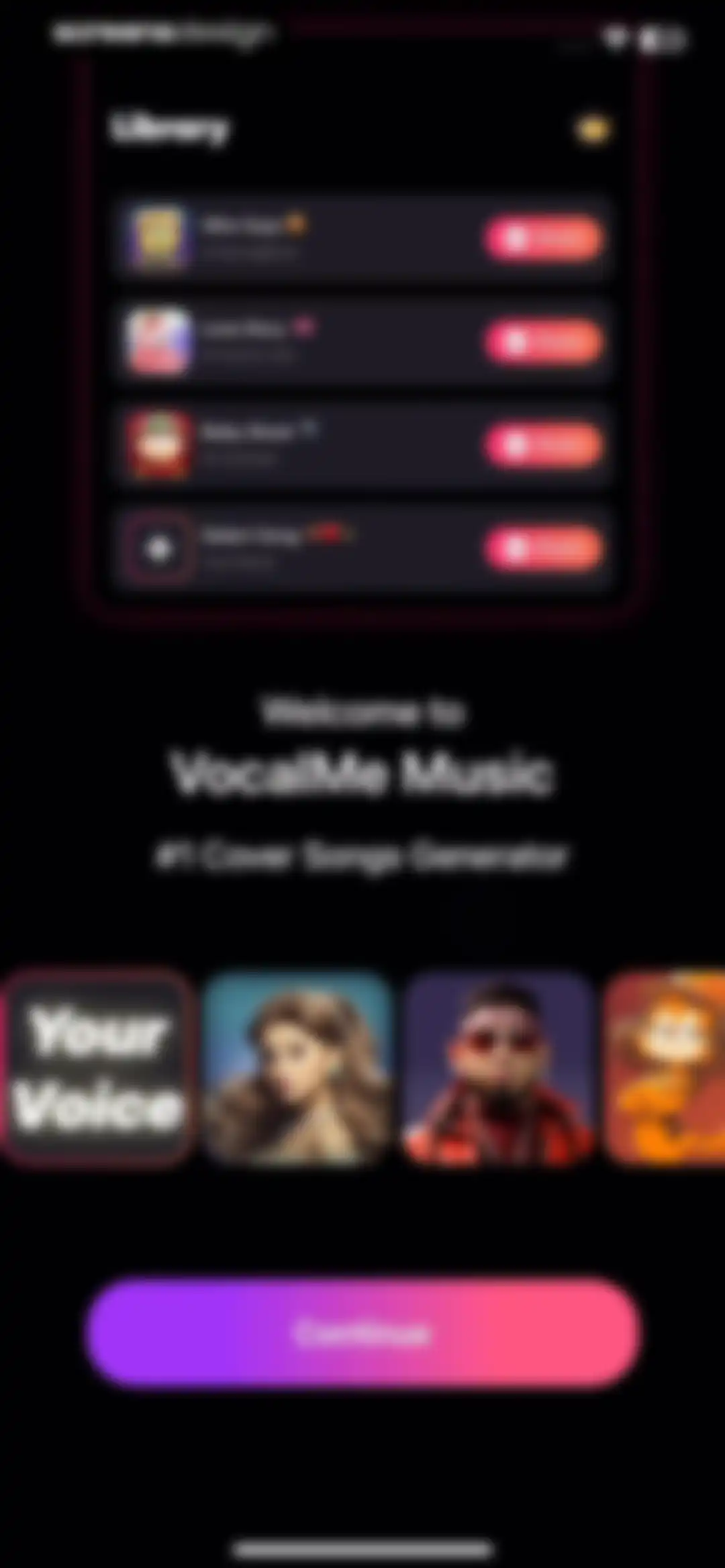VocalMe: AI Music Generator screen 4