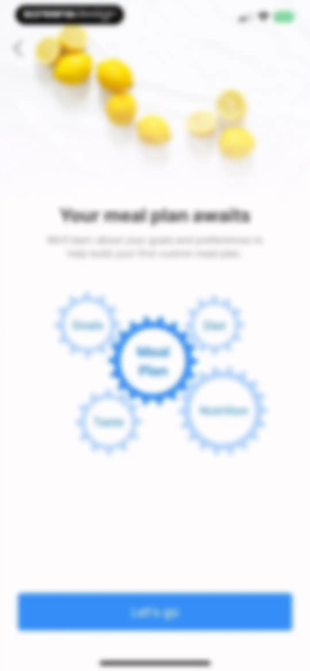 Intent - Meal Planner screen 3