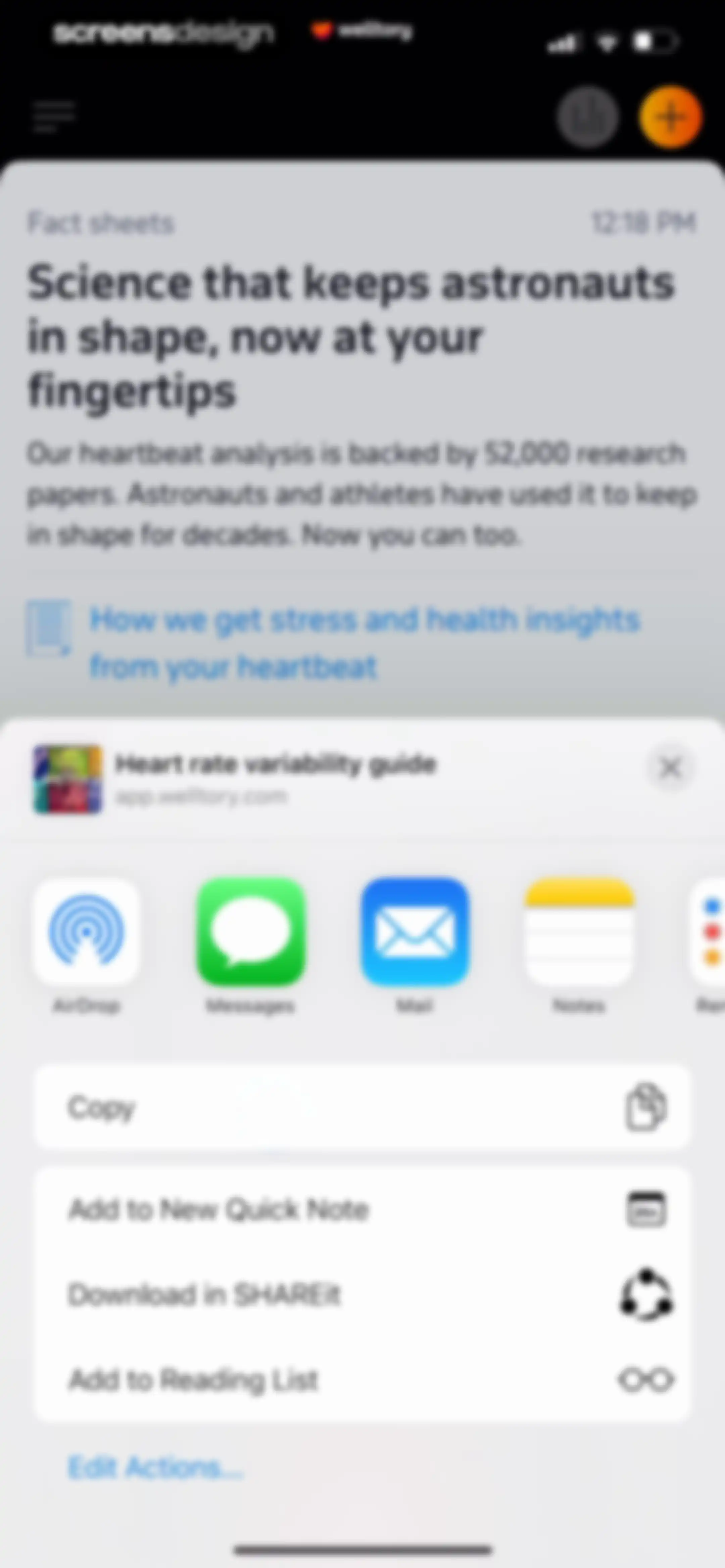 Welltory: Health, Heart Rate screen 48