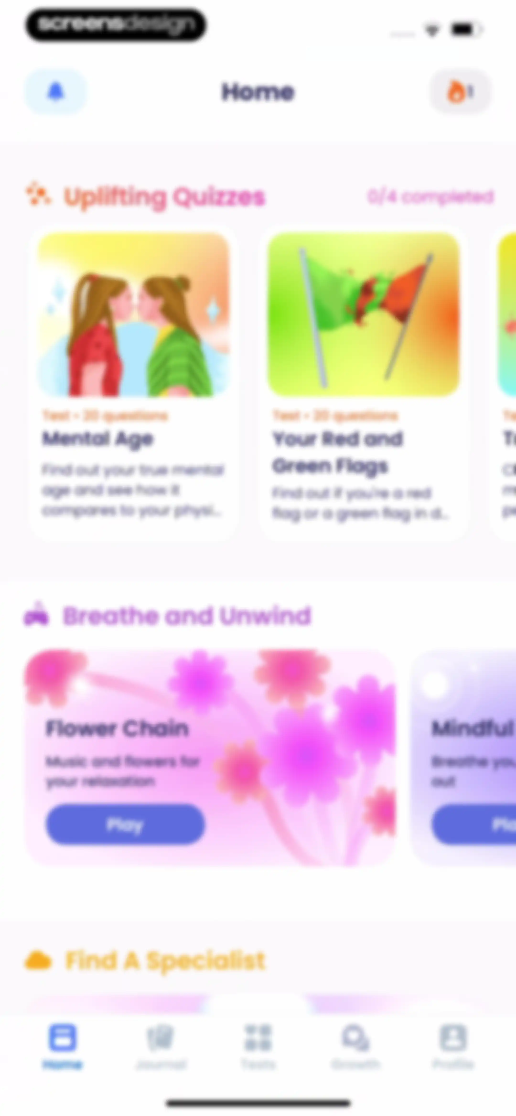 Breeze: Start Self-Discovery screen 59