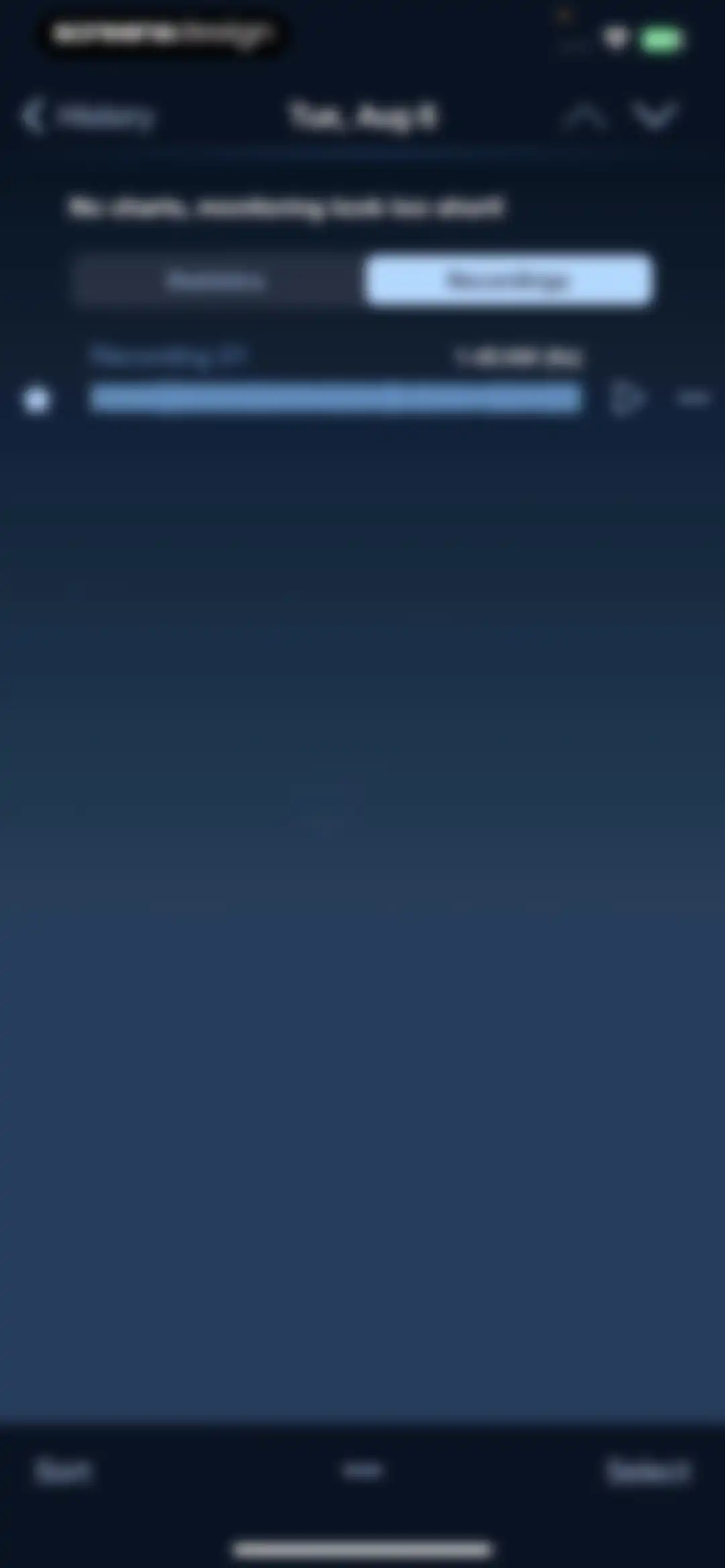 Noxogy Sleep Tracker screen 31