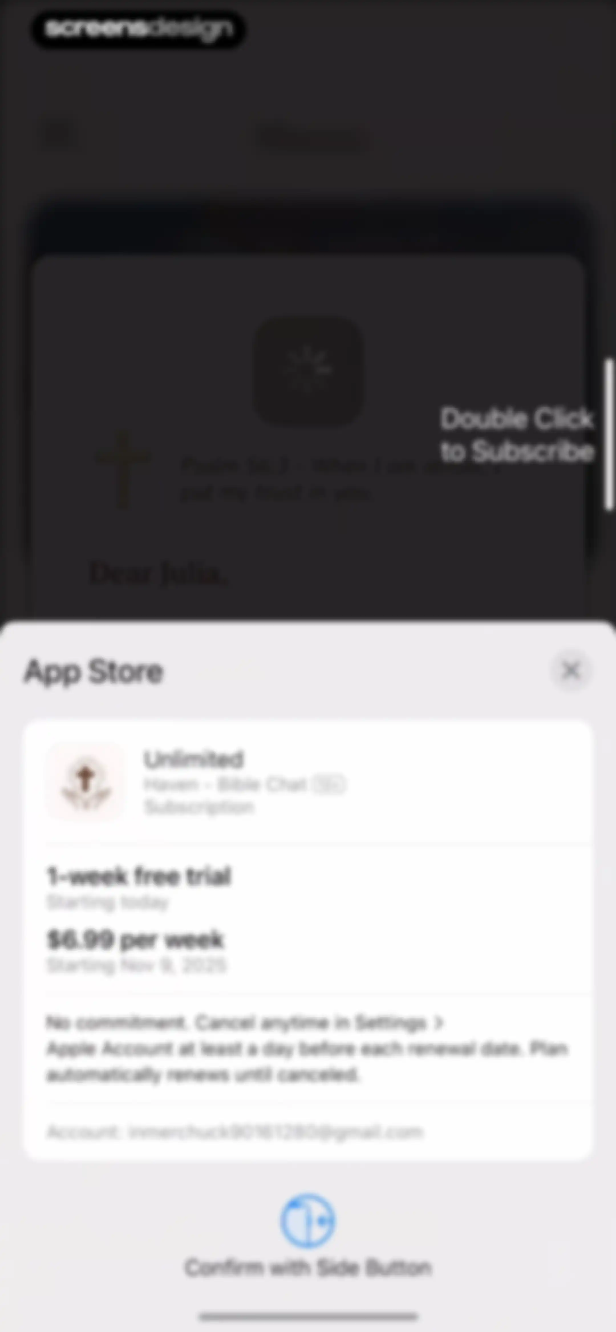 Haven - Bible Chat screen 22