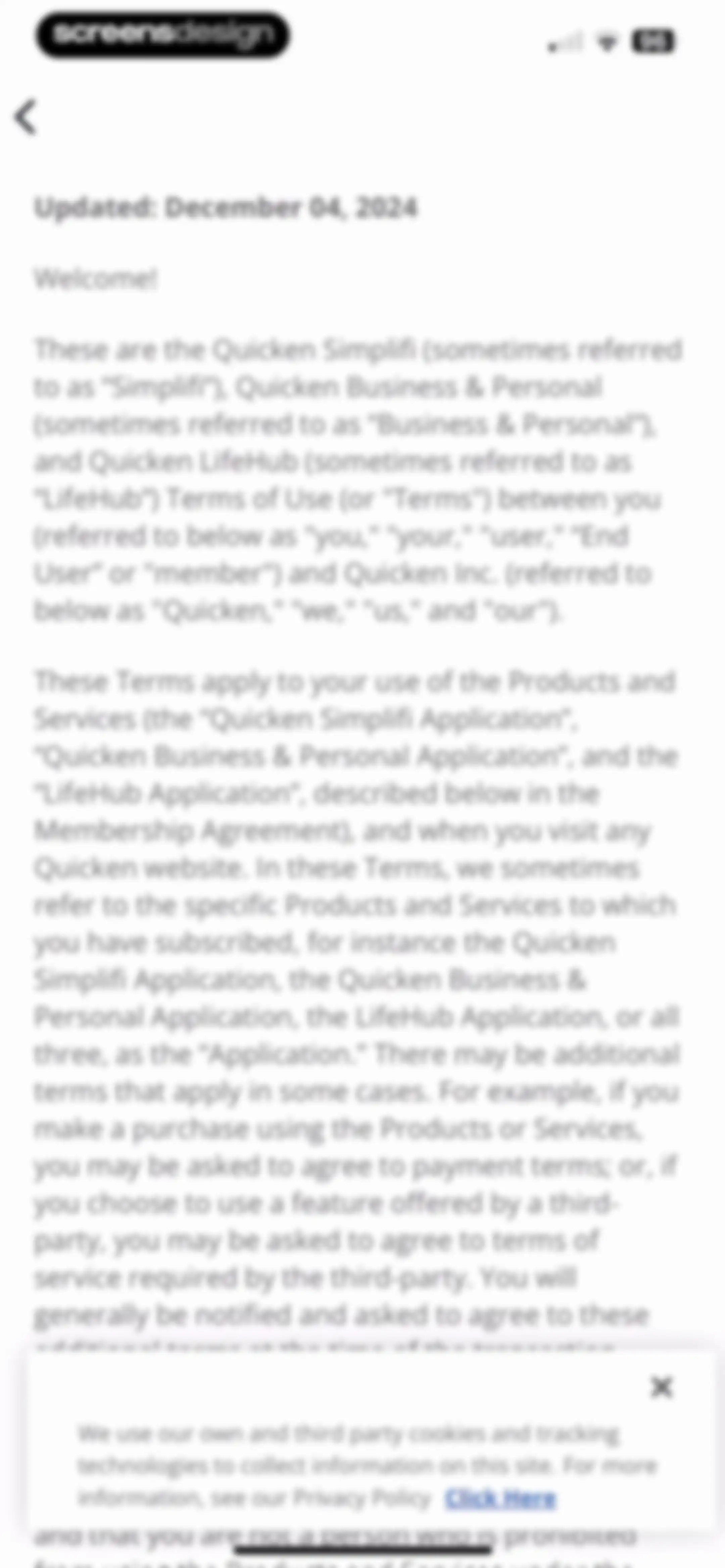 Quicken: Intelligent Money screen 20