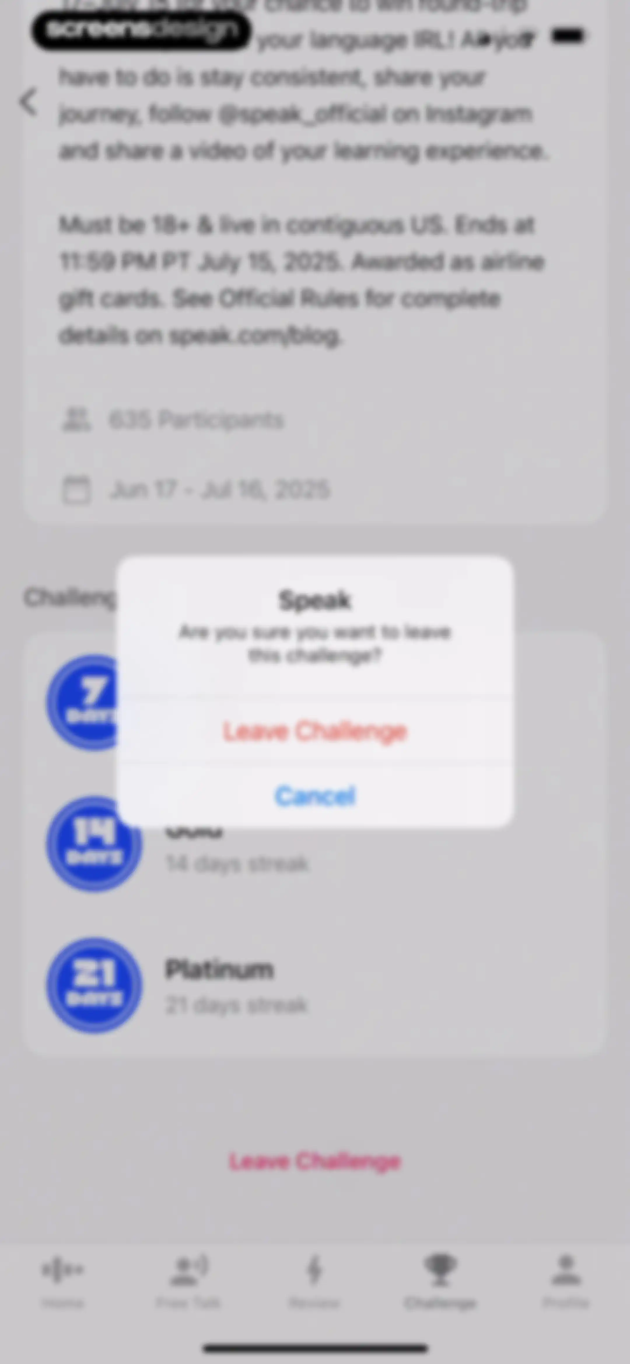 Speak: Language Learning screen 157