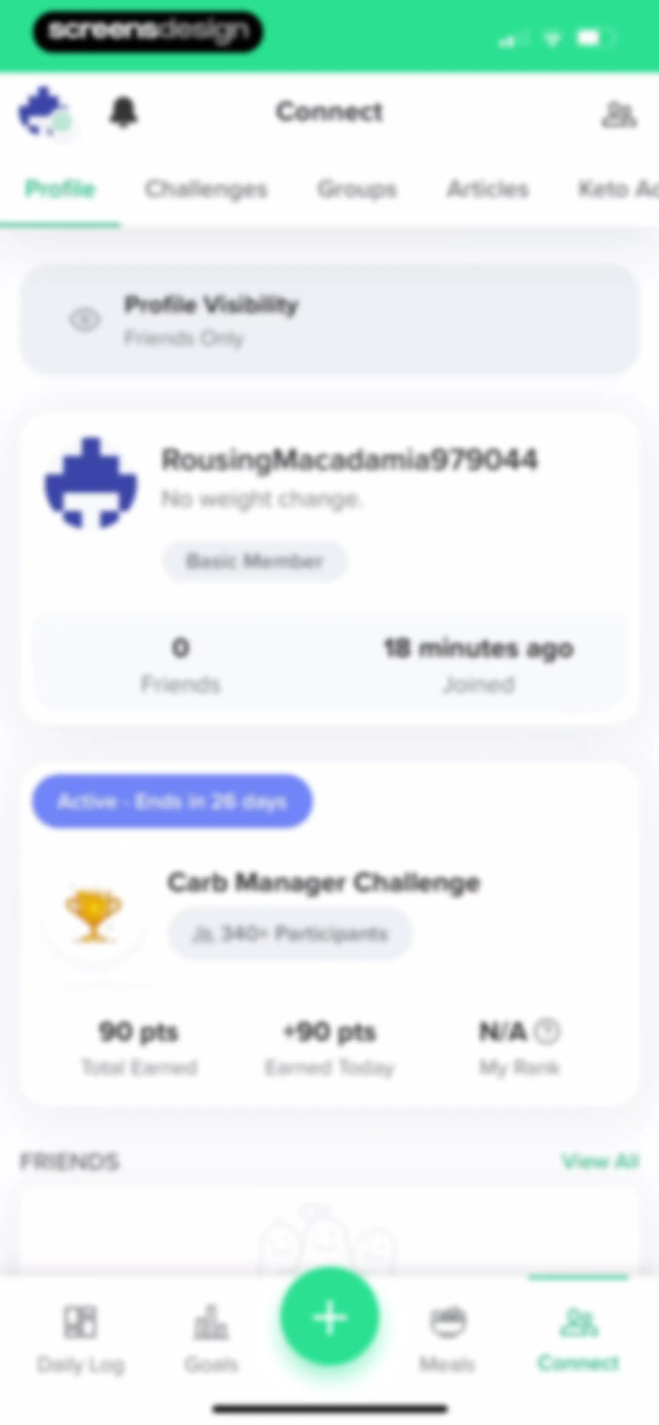 Carb Manager: Keto & Macro Log screen 262