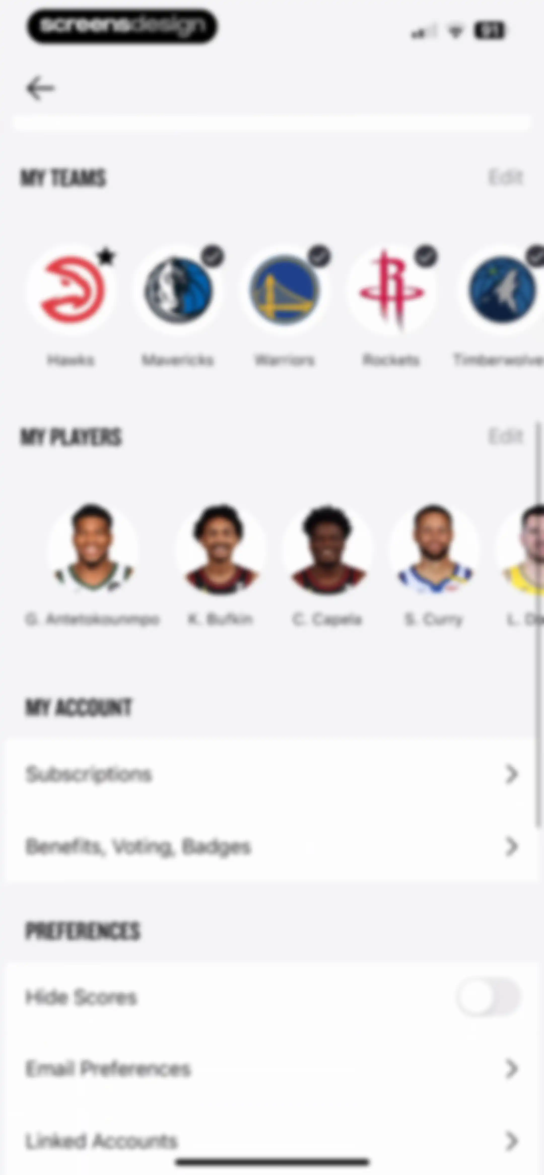 NBA: Live Games & Scores screen 103