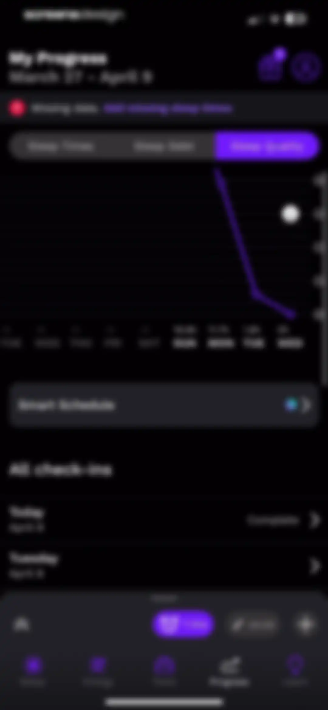 RISE: Sleep Tracker screen 146