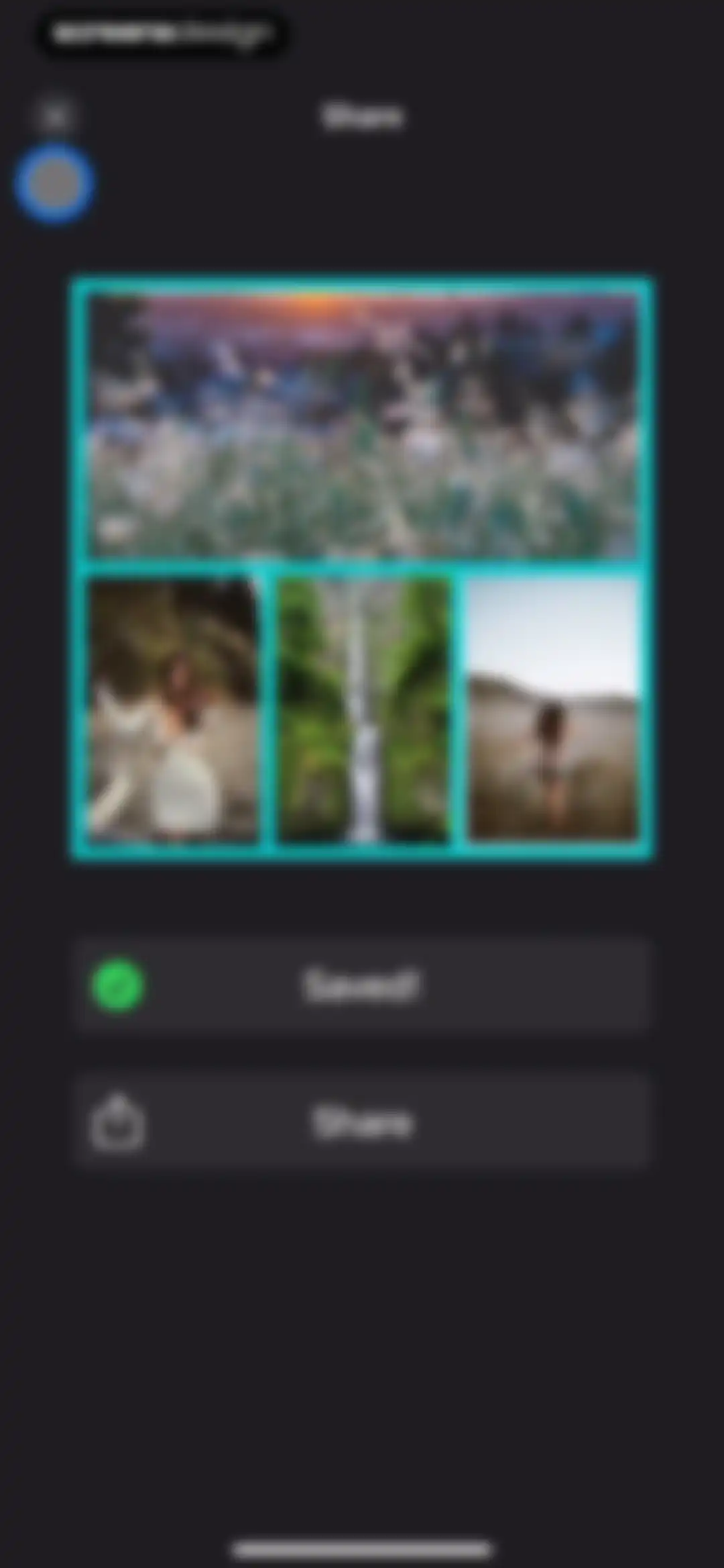 Layout Photo Collage - Mixgram screen 21