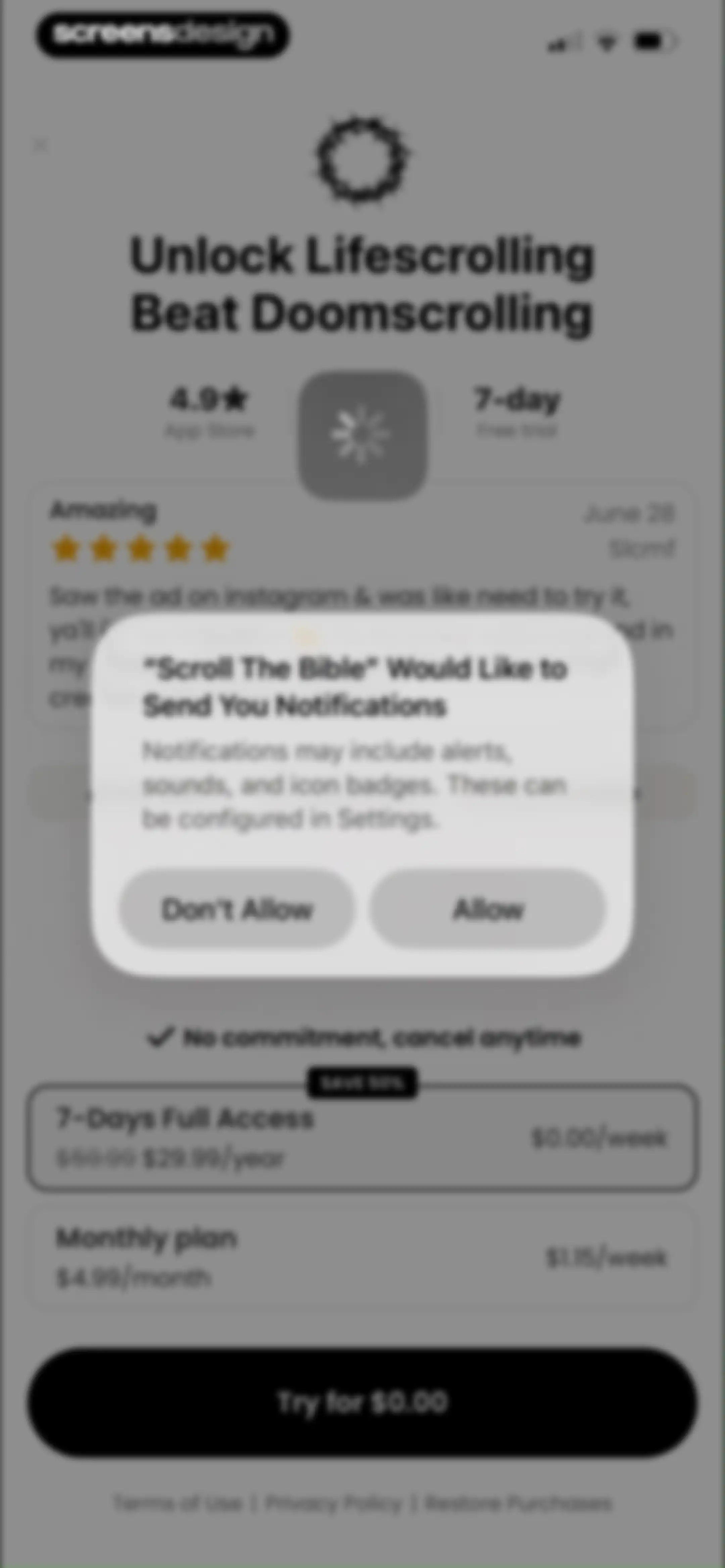 Scroll The Bible screen 16