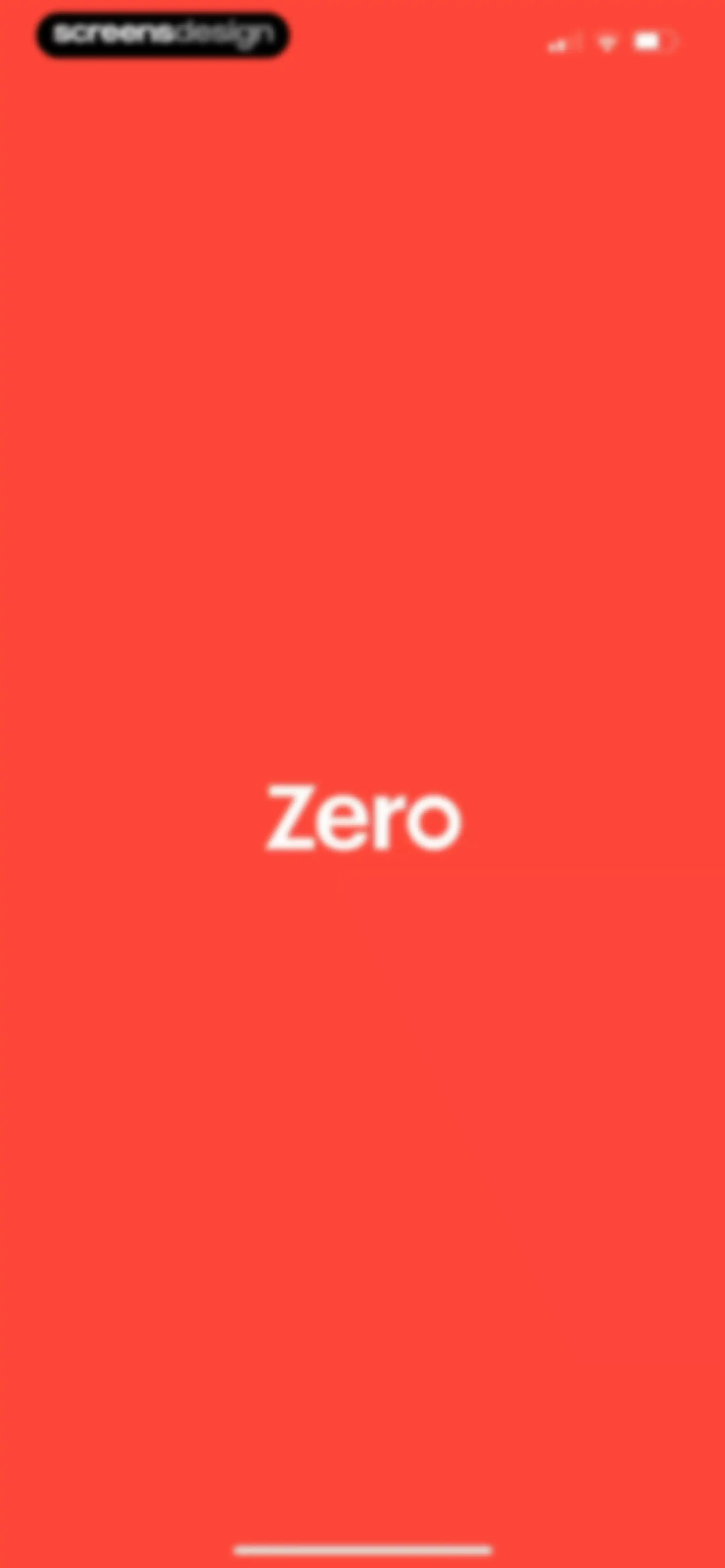 Zero: Fasting & Food Tracker screen 1