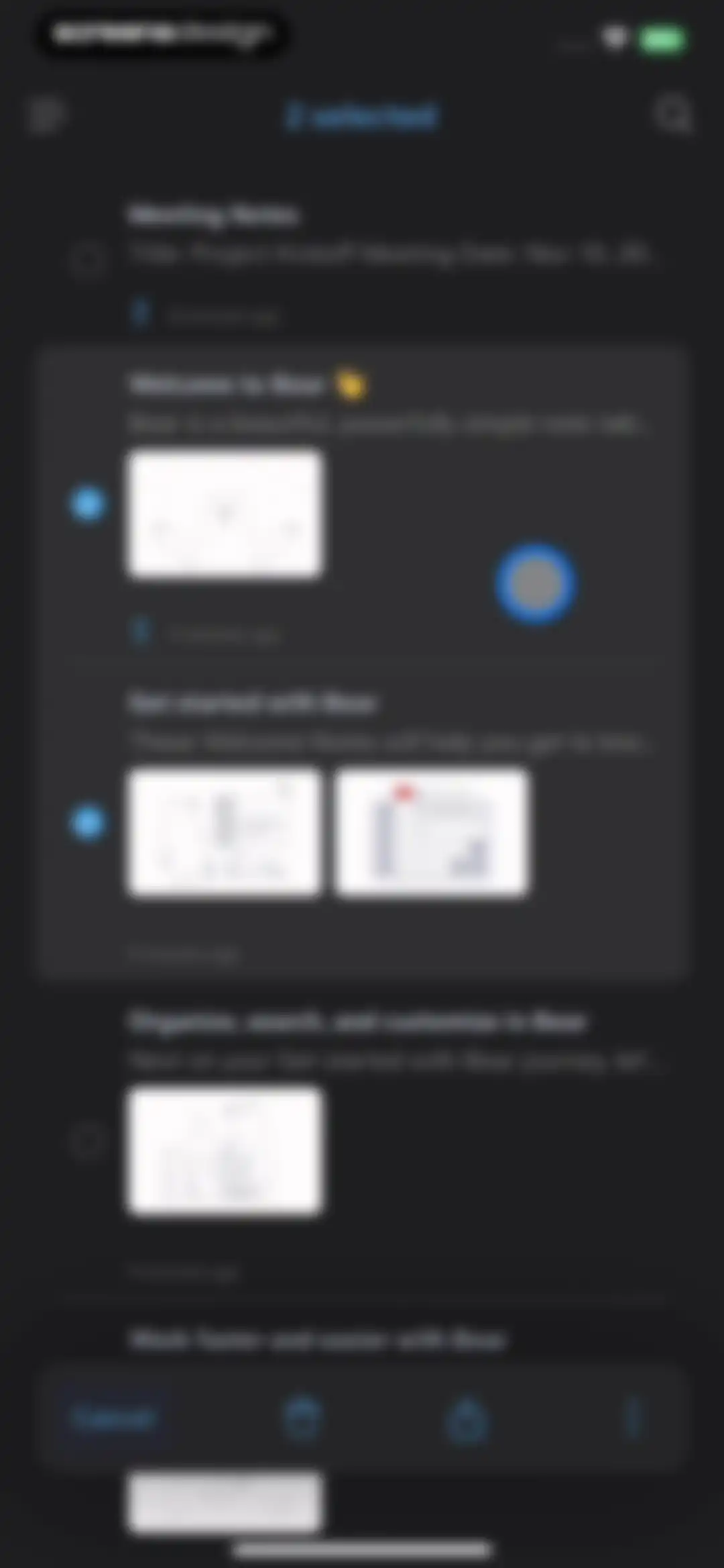 Bear - Markdown Notes screen 43