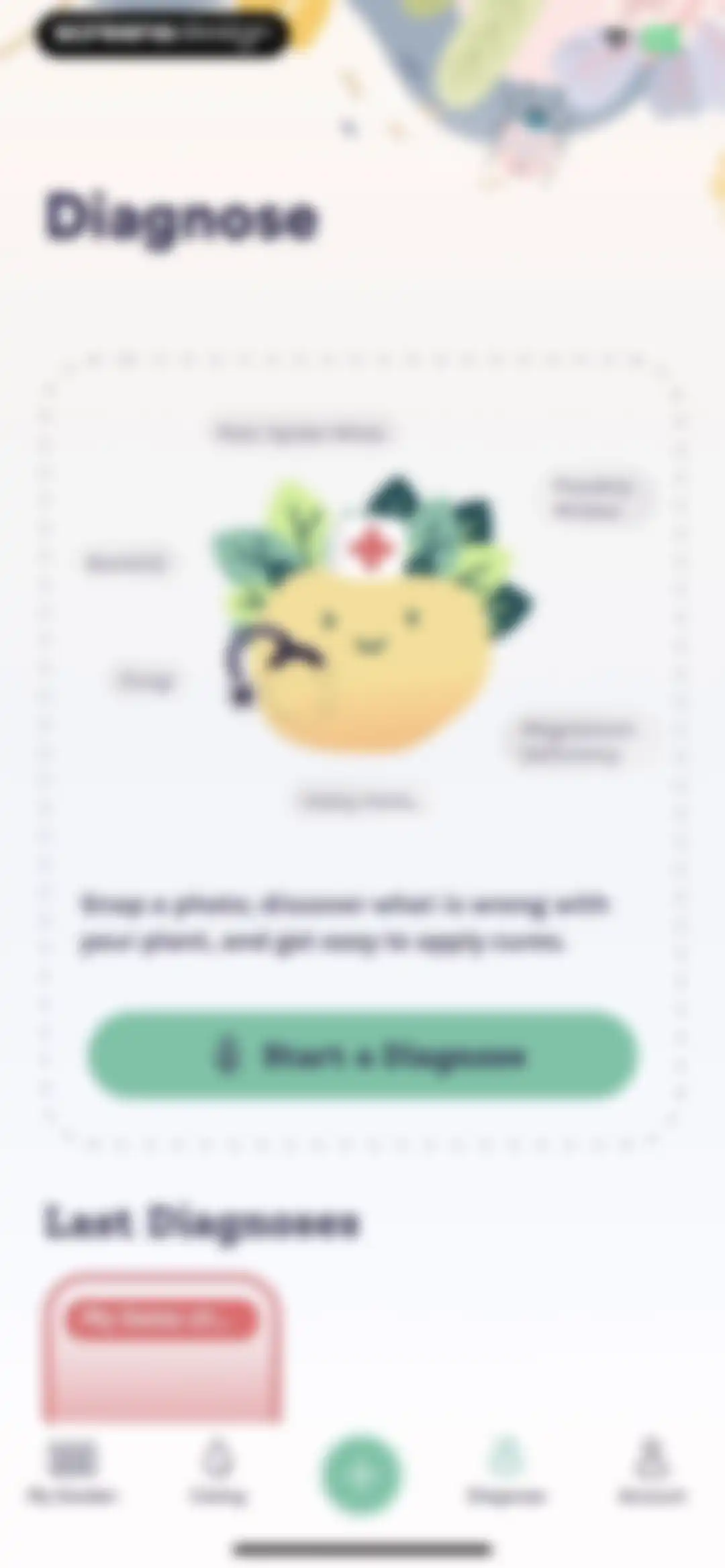 Plant Identifier, Care: Planty screen 90