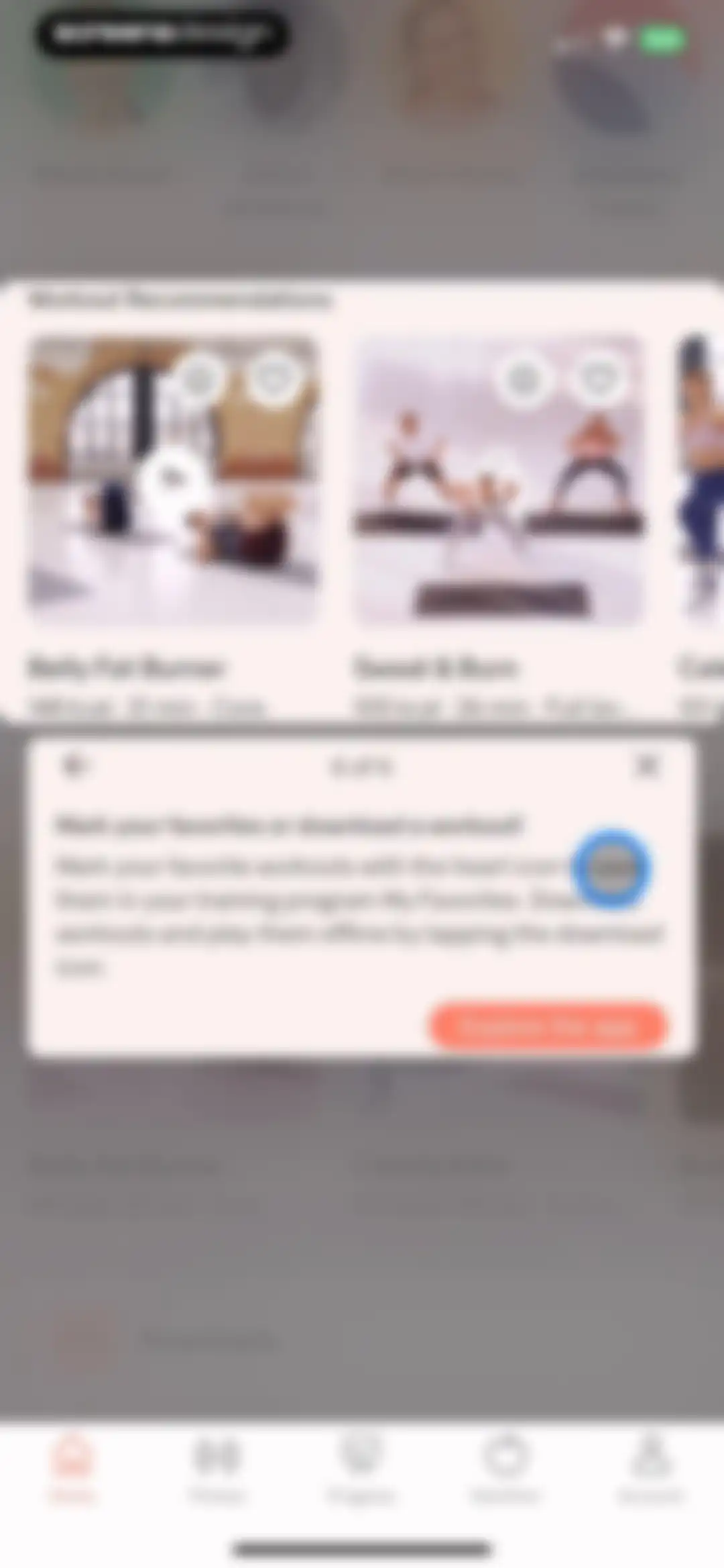 Gymondo: Fitness Workout Plans screen 27