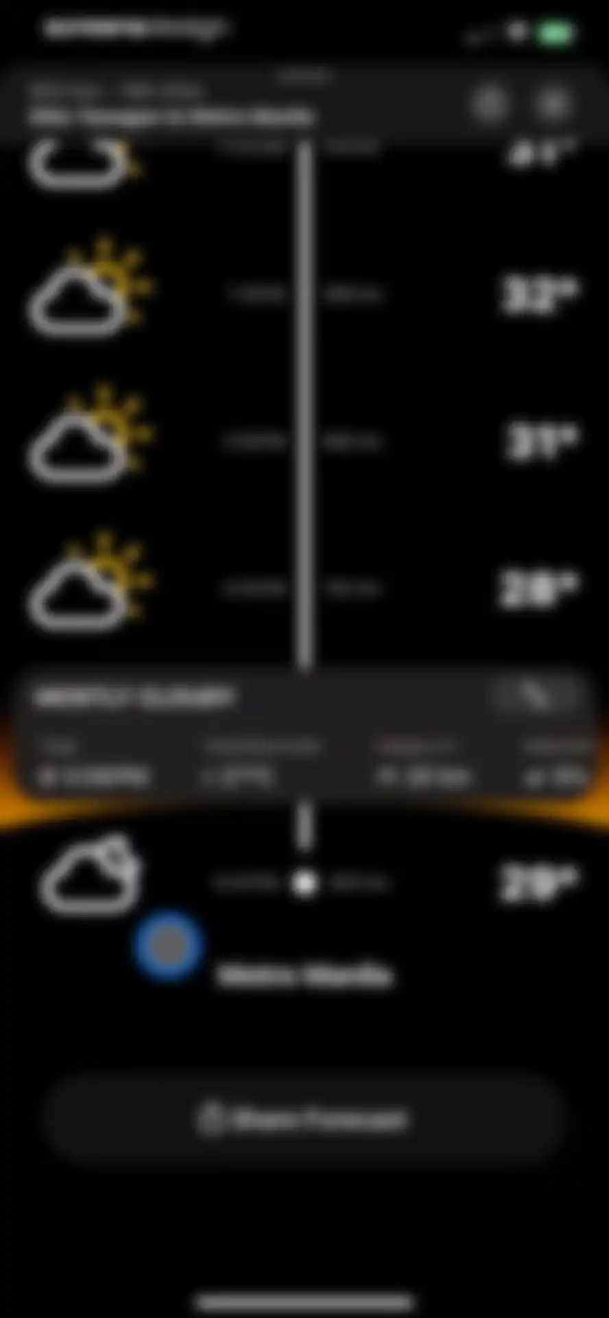 Weather on the Way screen 16