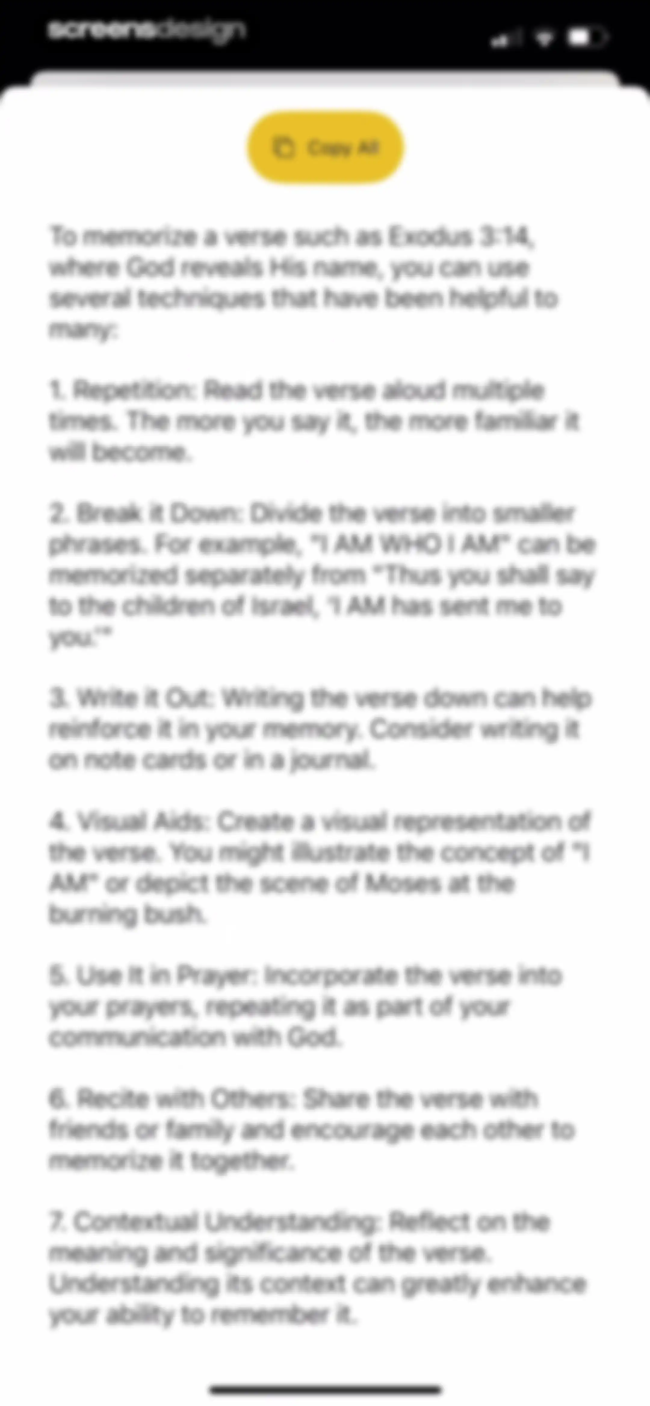 Bible Chat: Daily Devotional screen 48