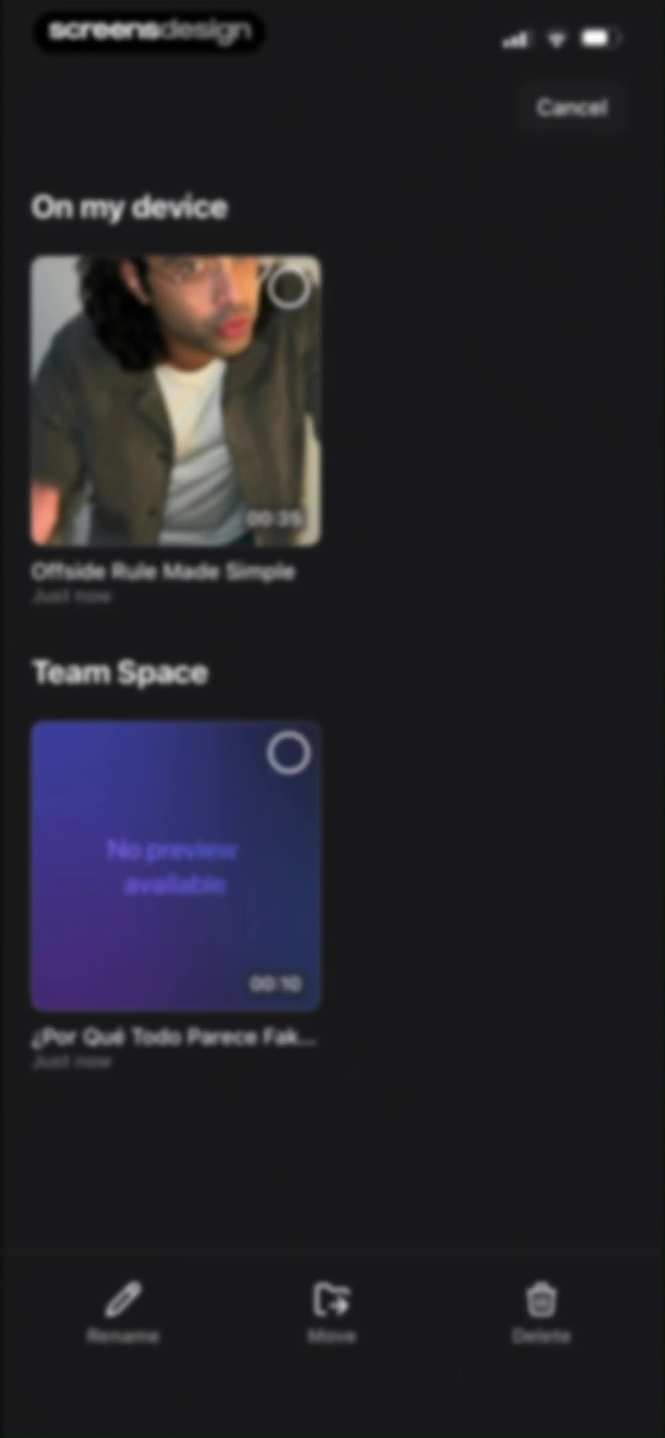 VEED Shorts: AI videos screen 82