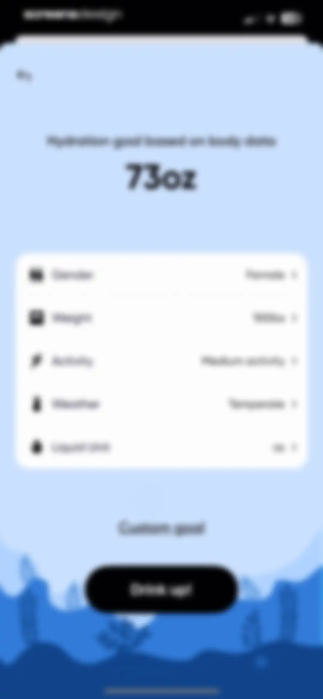 Me+ Lifestyle Routine screen 154