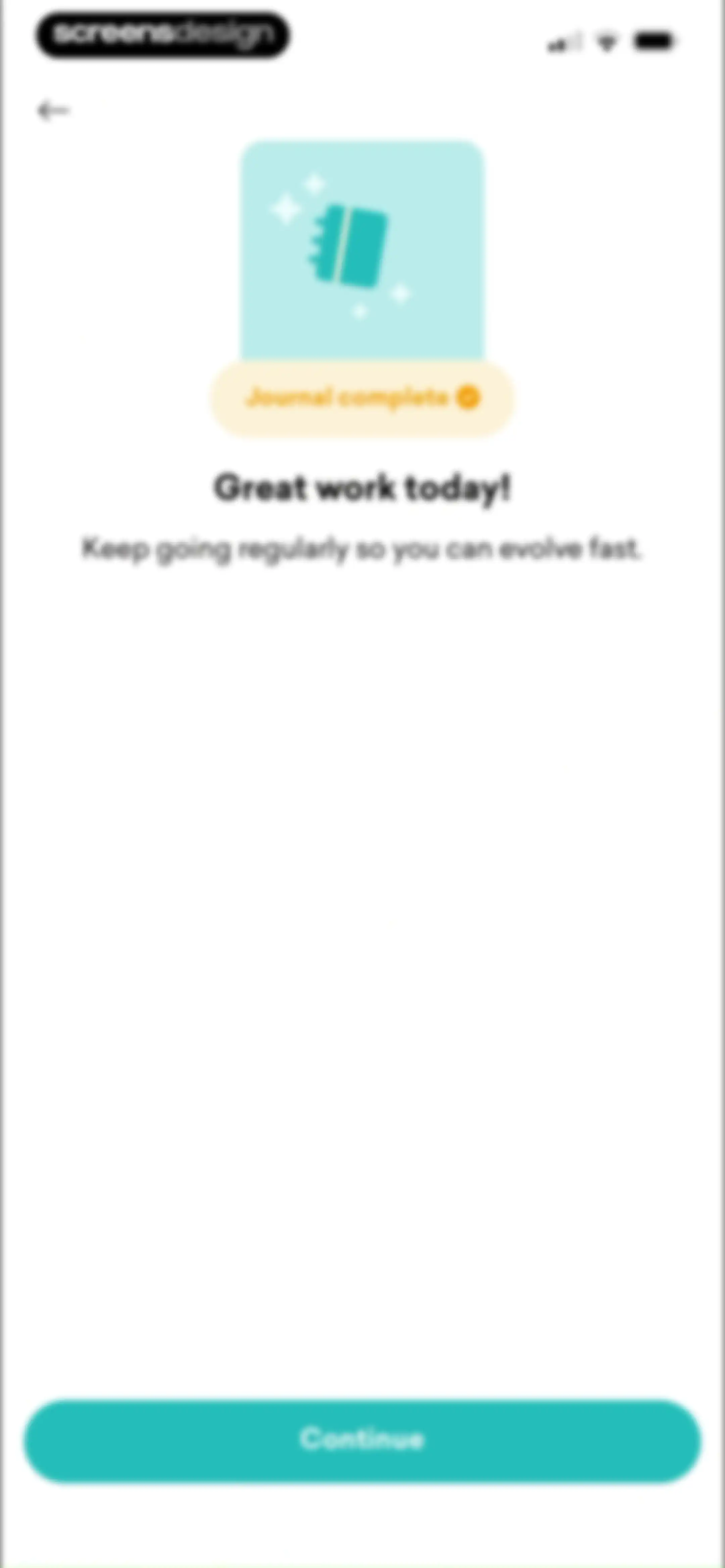 MindDay: Mental Health, Stress screen 86